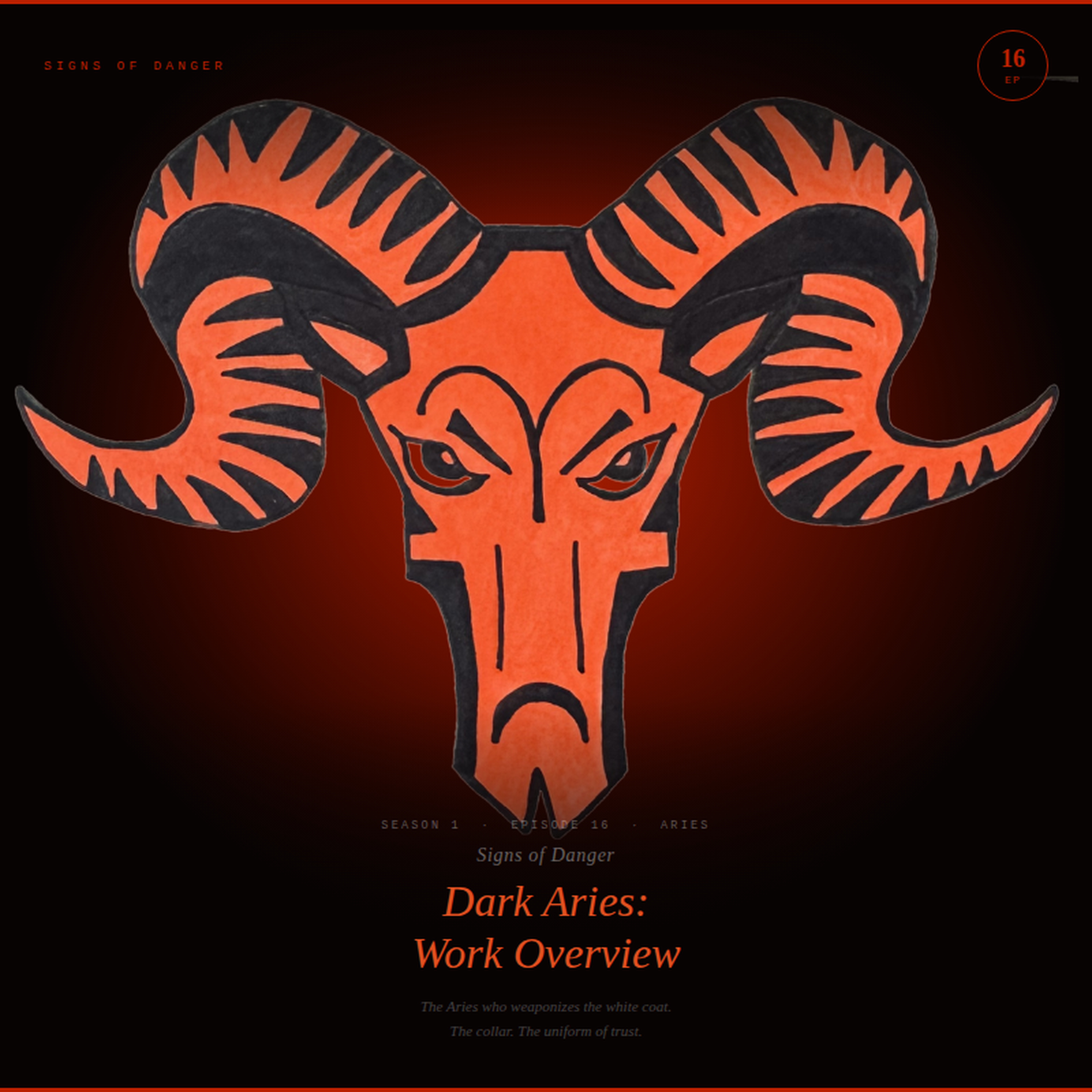 Dark Aries: Work Overview episode artwork