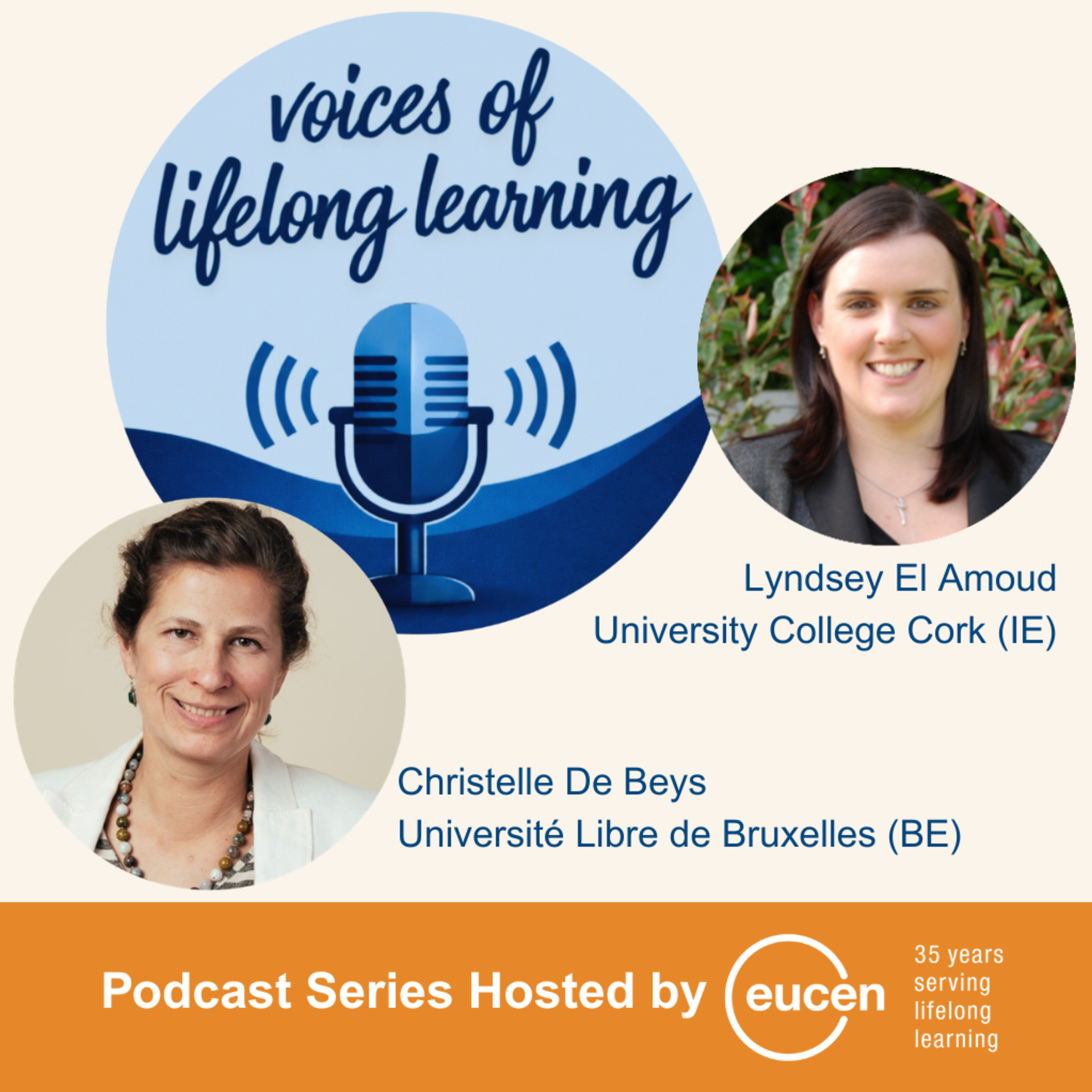 Lyndsey El Amoud & Christelle De Beys | eucen voices of lifelong learning