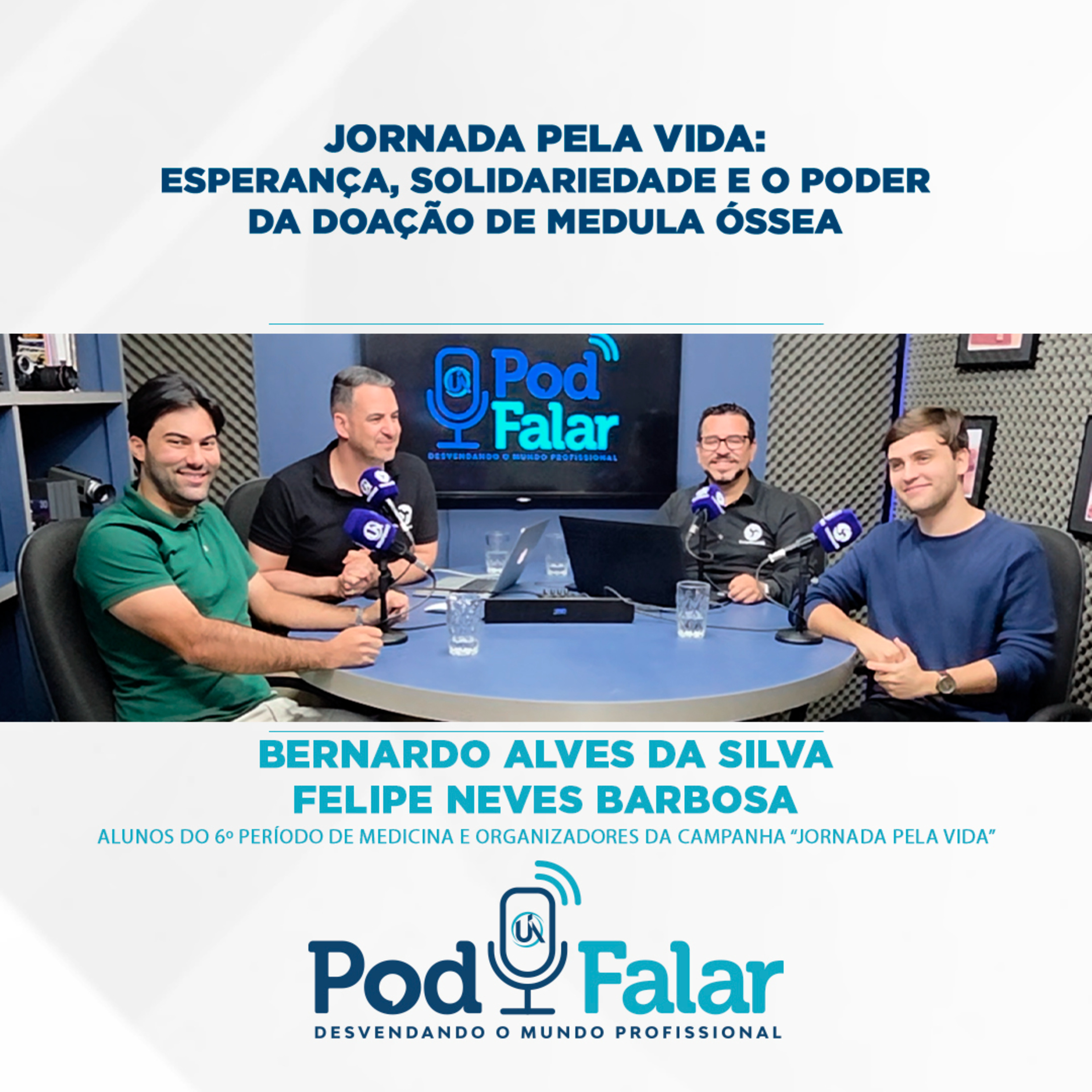 Jornada pela Vida: esperança, solidariedade e o poder da doação de medula óssea episode artwork