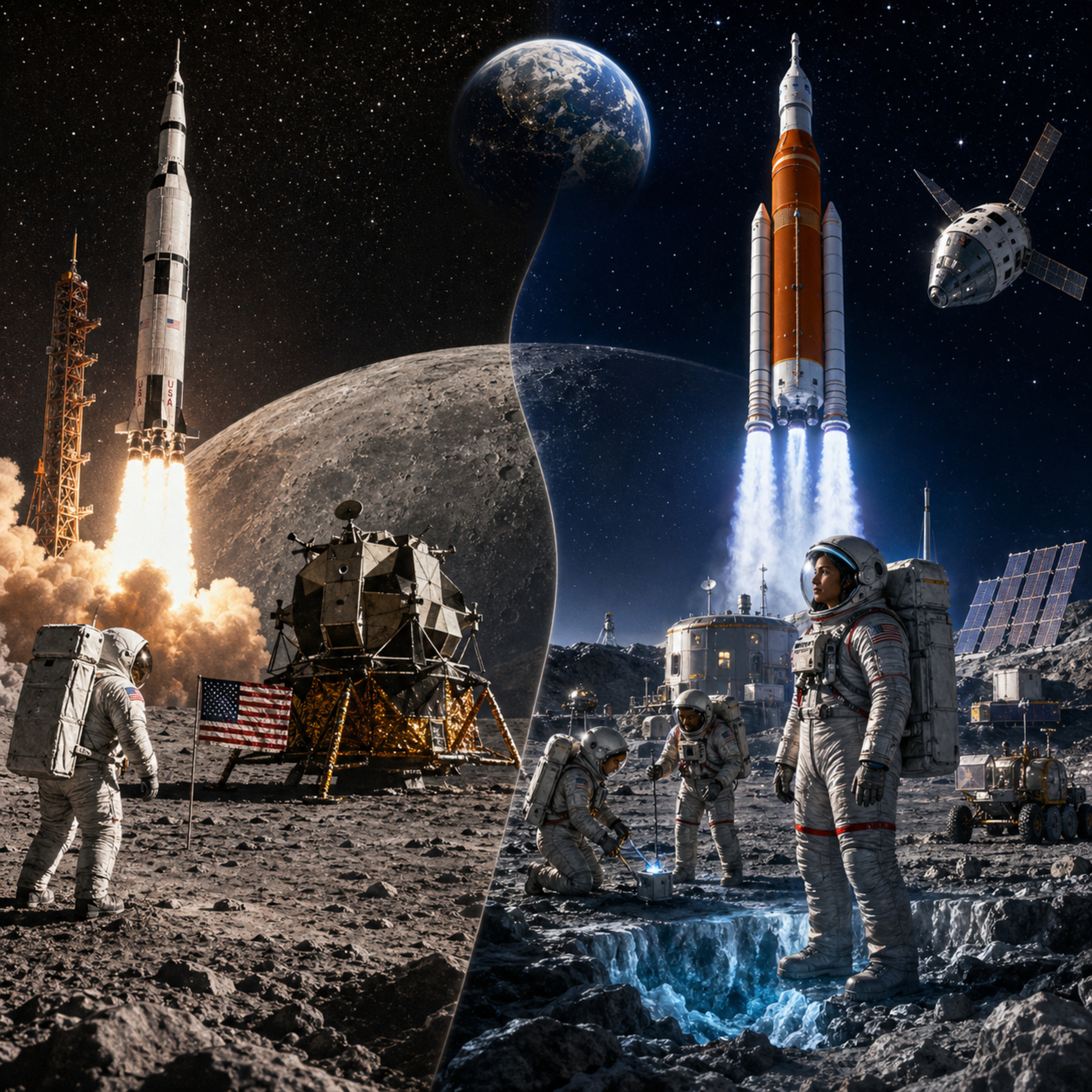 Apollo vs. Artemis: From "Flags and Footprints" to Sustainable Living episode artwork