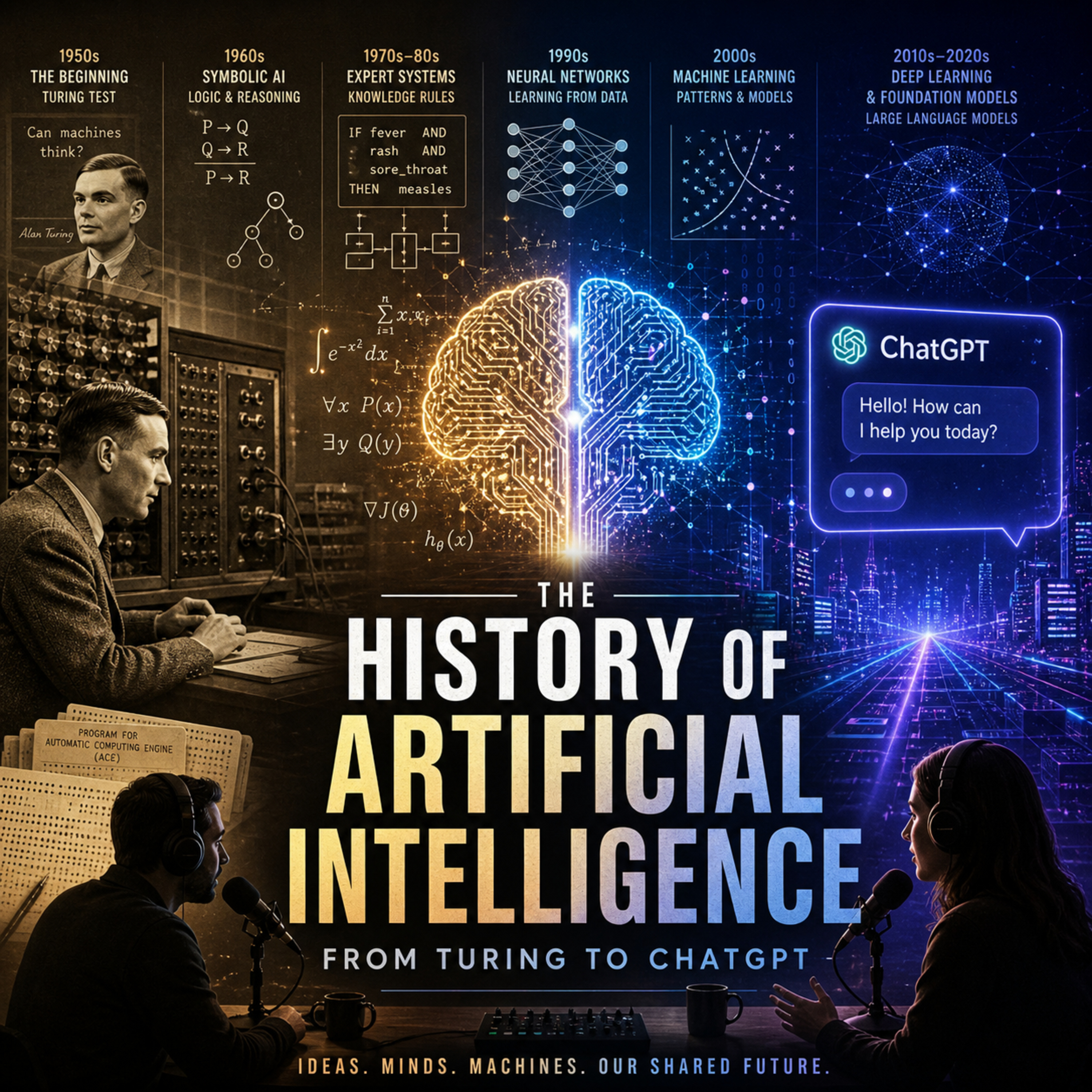 The History of Artificial Intelligence: From Turing to ChatGPT episode artwork