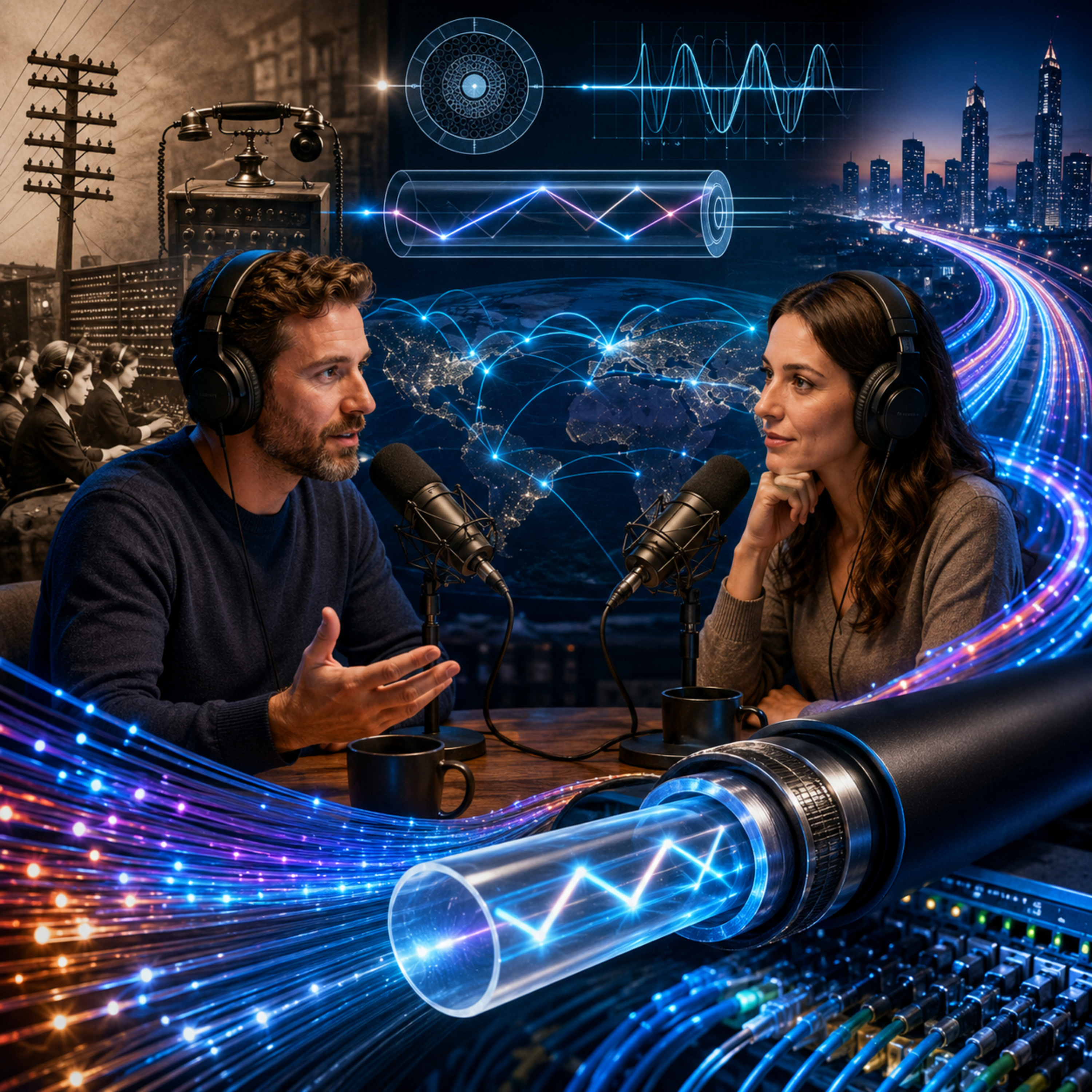 How Glass Fibers Carry the Internet episode artwork