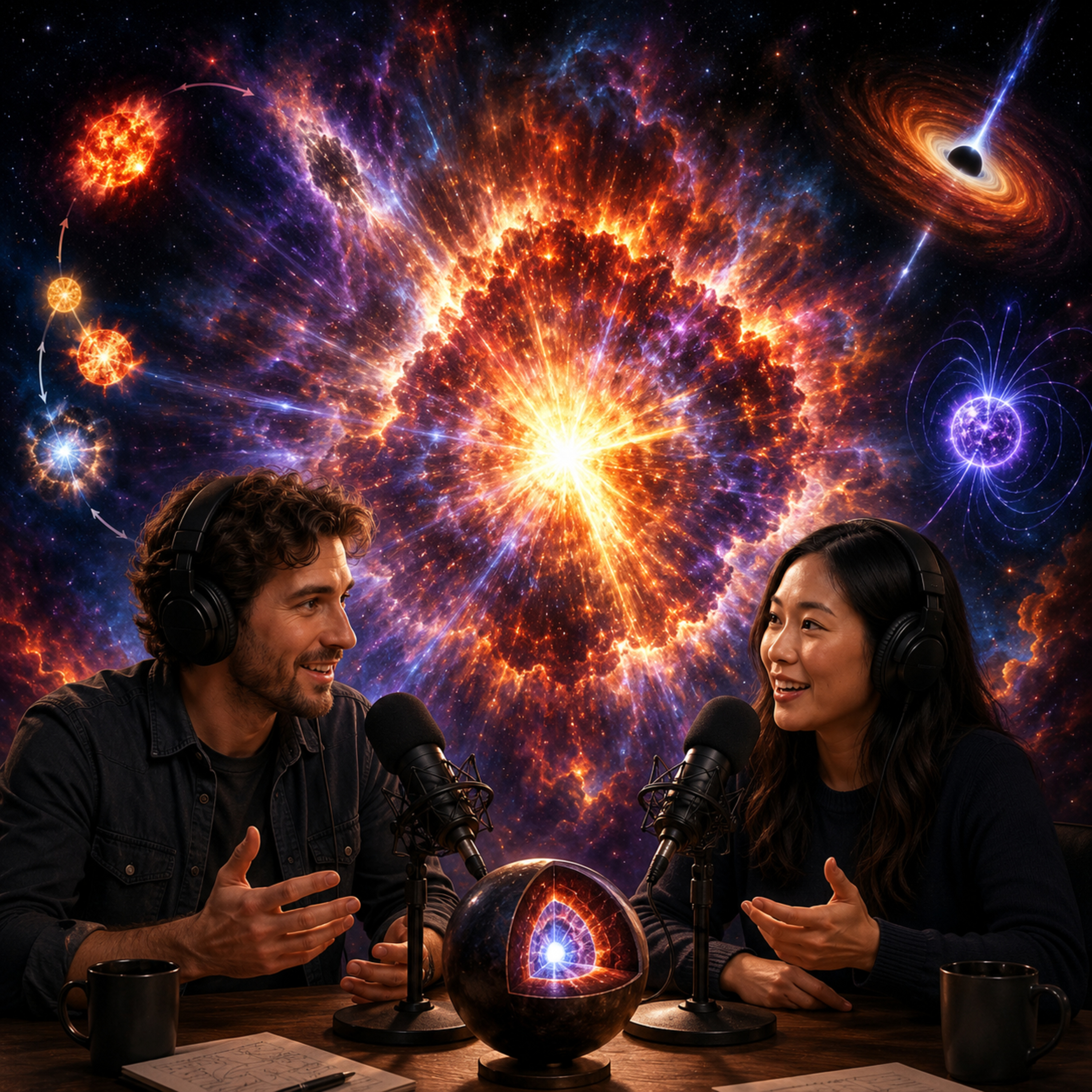 Supernovae: The Stars That Die to Build the Universe episode artwork
