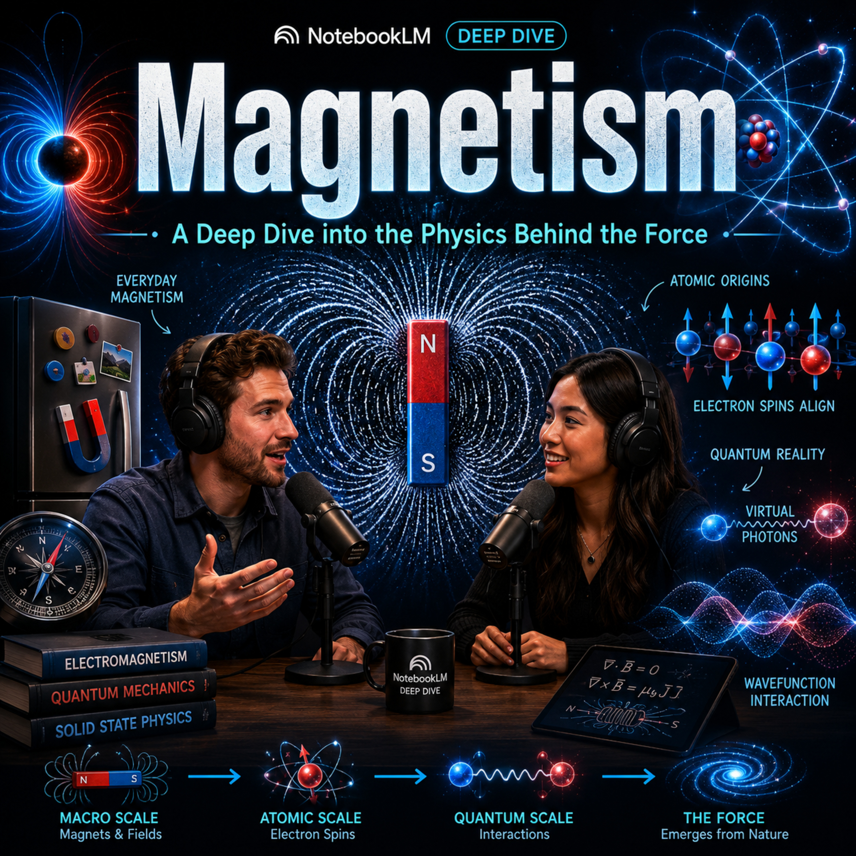 Magnetism: From Fridge Doors to Quantum Fields episode artwork