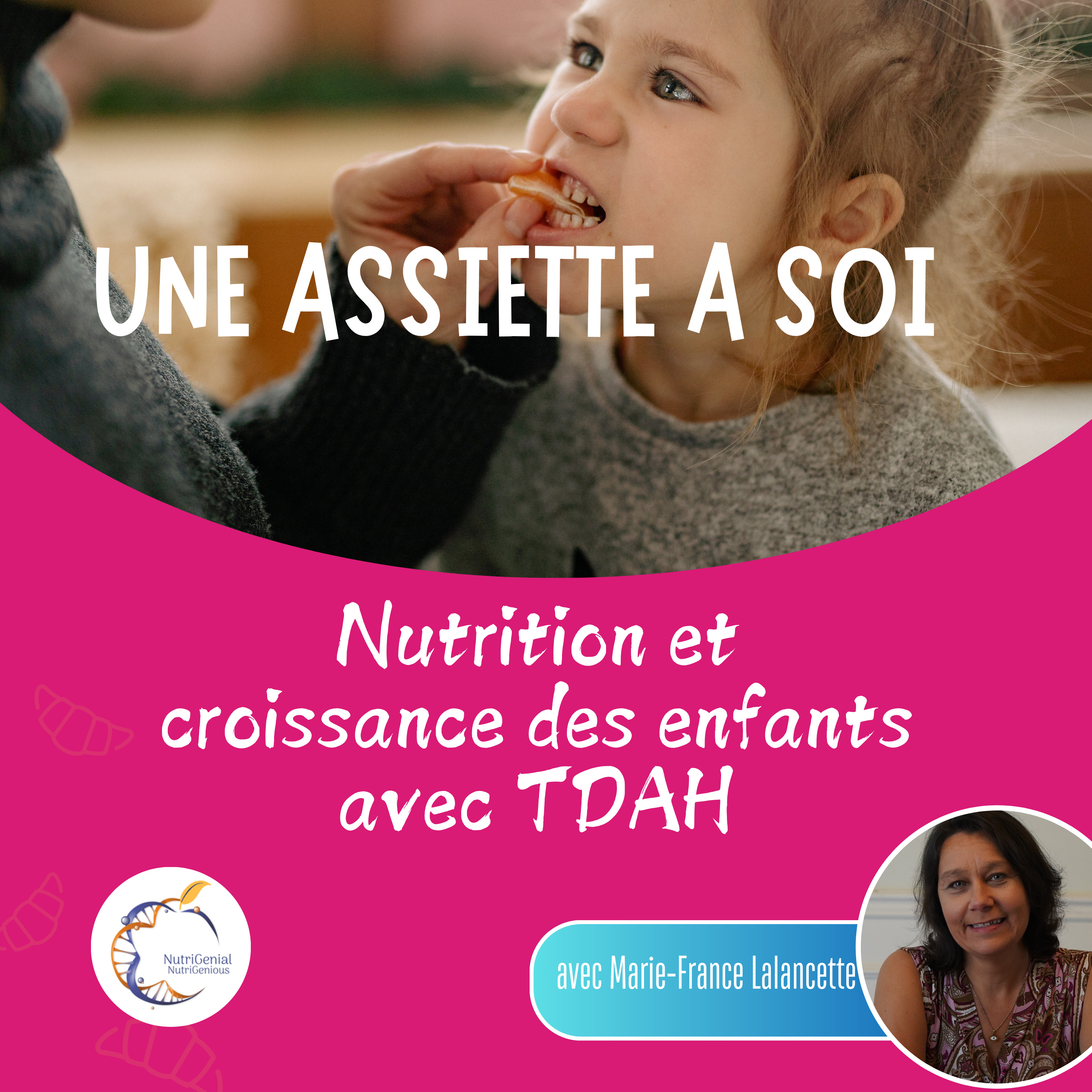 Nutrition et Croissance des enfants avec TDAH -Ep 013 episode artwork
