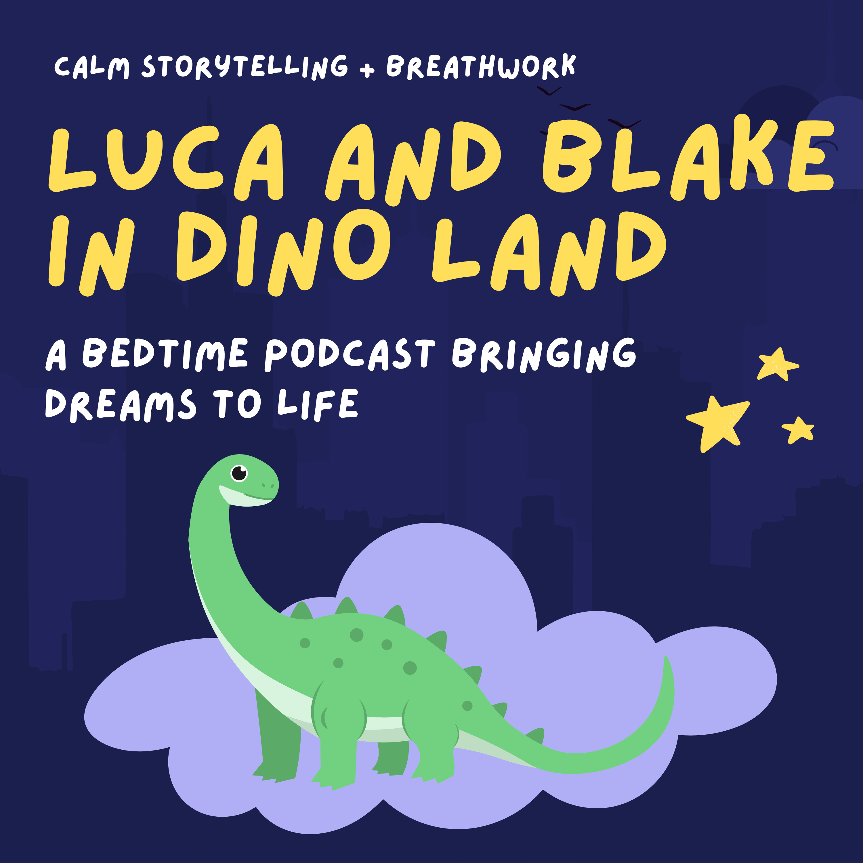 Luca and Blake in Dino Land episode artwork