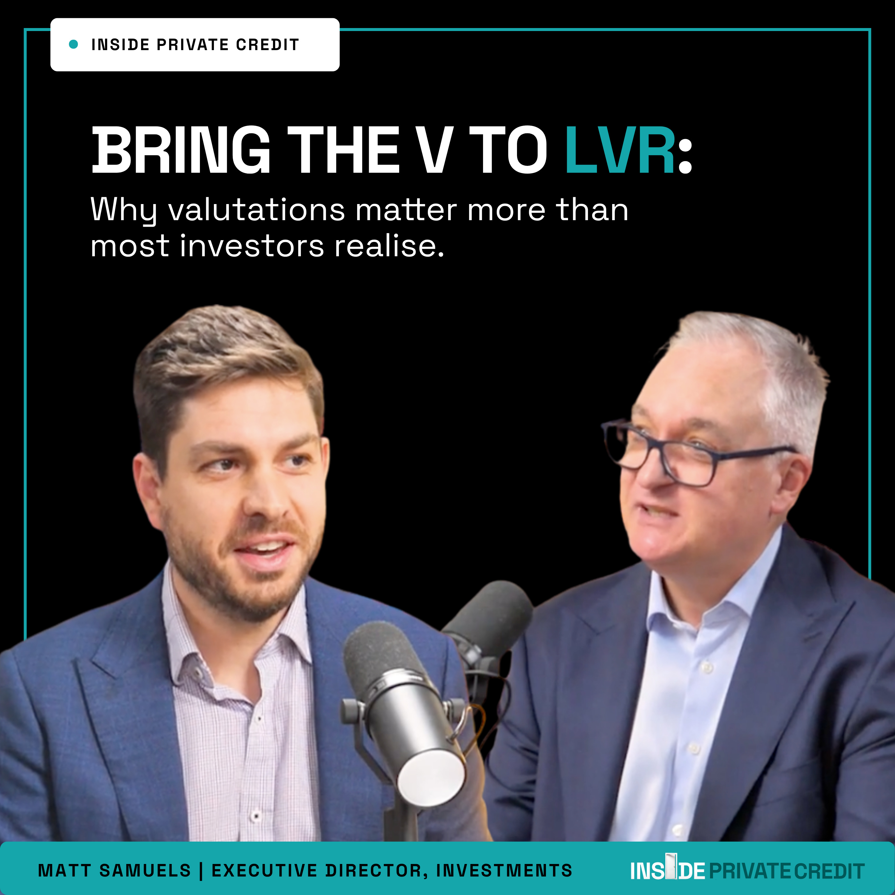 Bring the V to LVR: Why valuations matter more than most investors realise