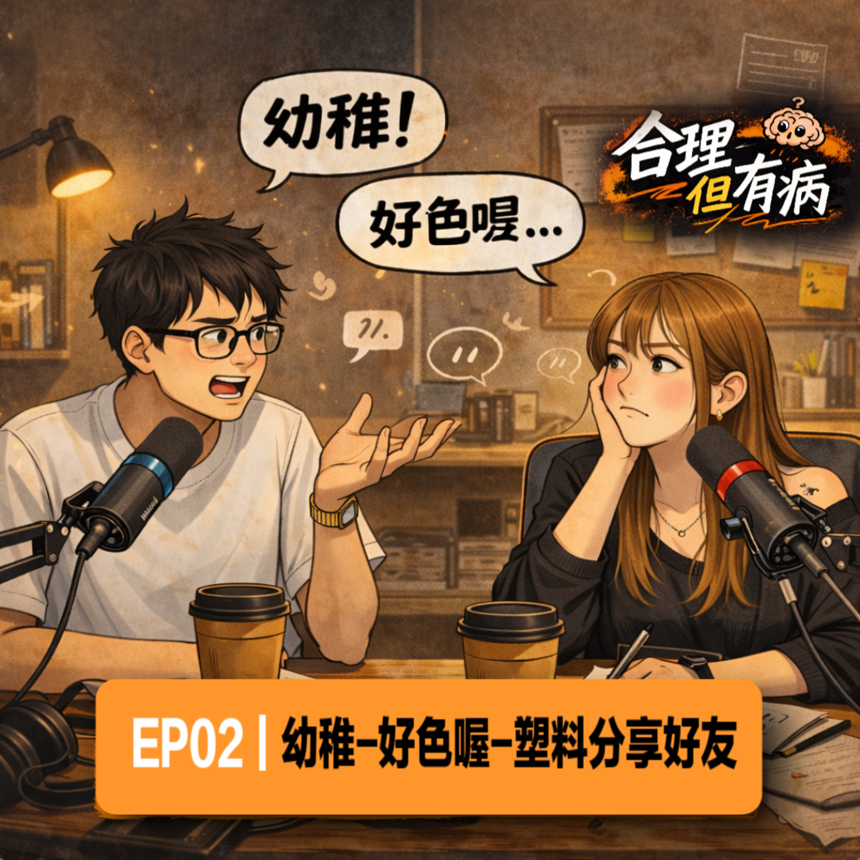  EP02｜幼稚-好色喔-塑料分享好友 episode artwork