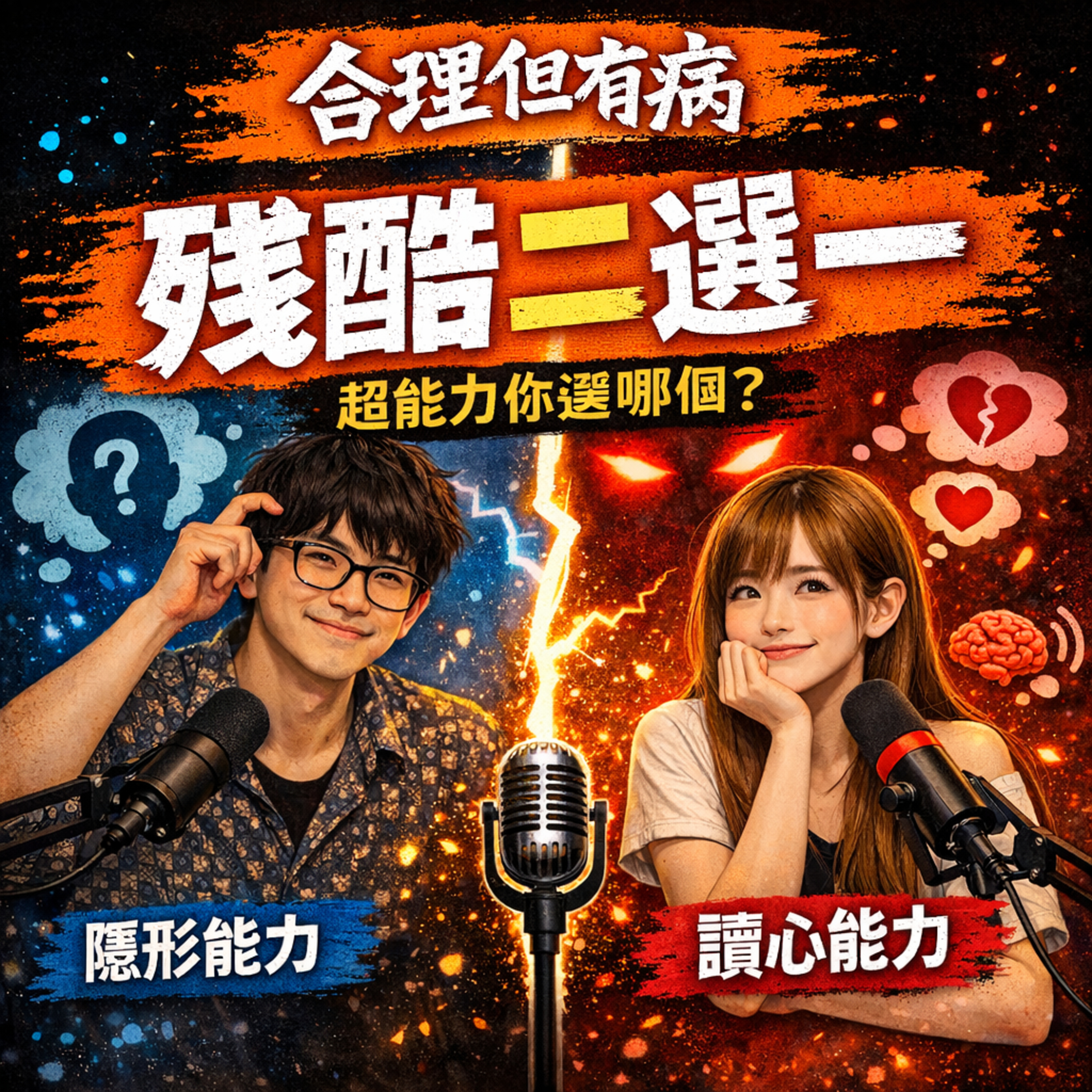 EP06｜物傷猴子VS魔傷噁男-天下配偶 唯快不優-要是能有超能力... episode artwork