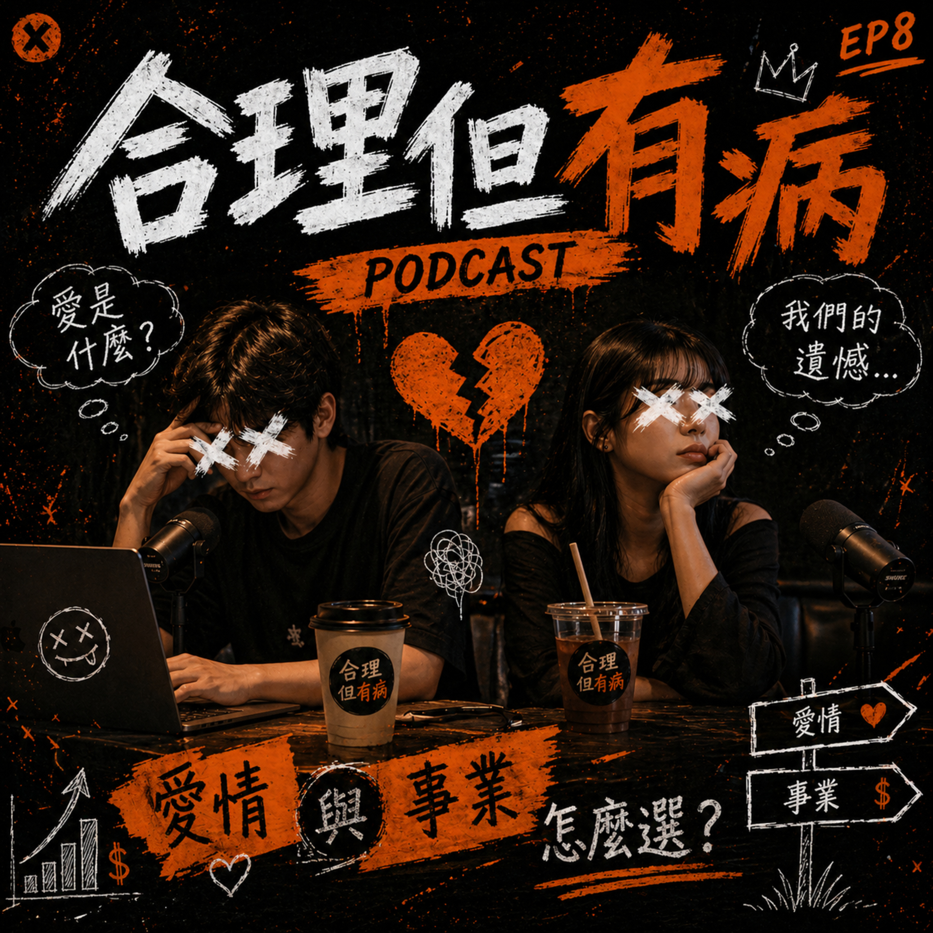 EP08｜怎麼有愛情哲學－遺憾的一段感情?－爆紅反指標哎唷威 episode artwork