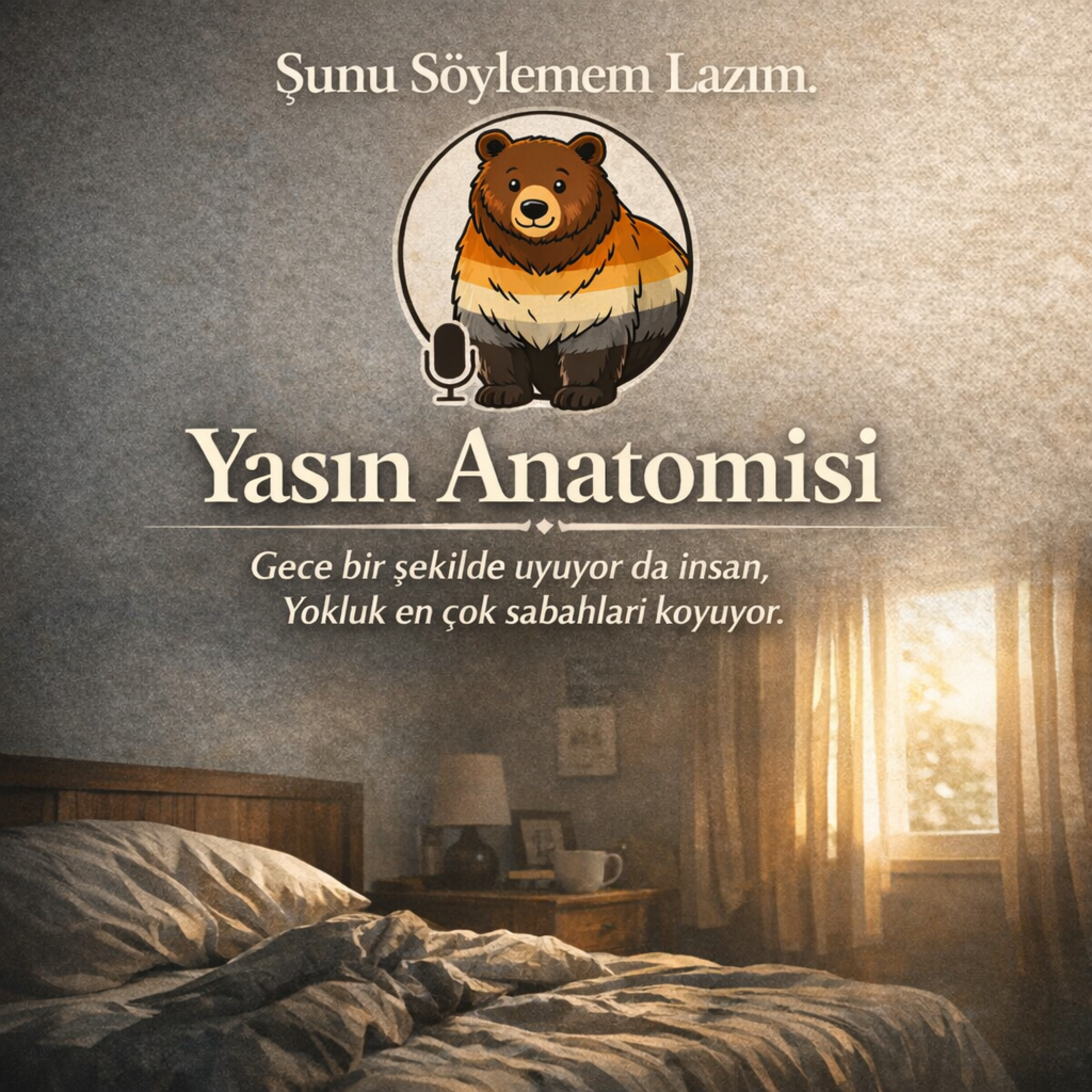 Yasın Anatomisi. Gece bir şekilde uyuyor da insan, Yokluk en çok sabahları koyuyor.  episode artwork