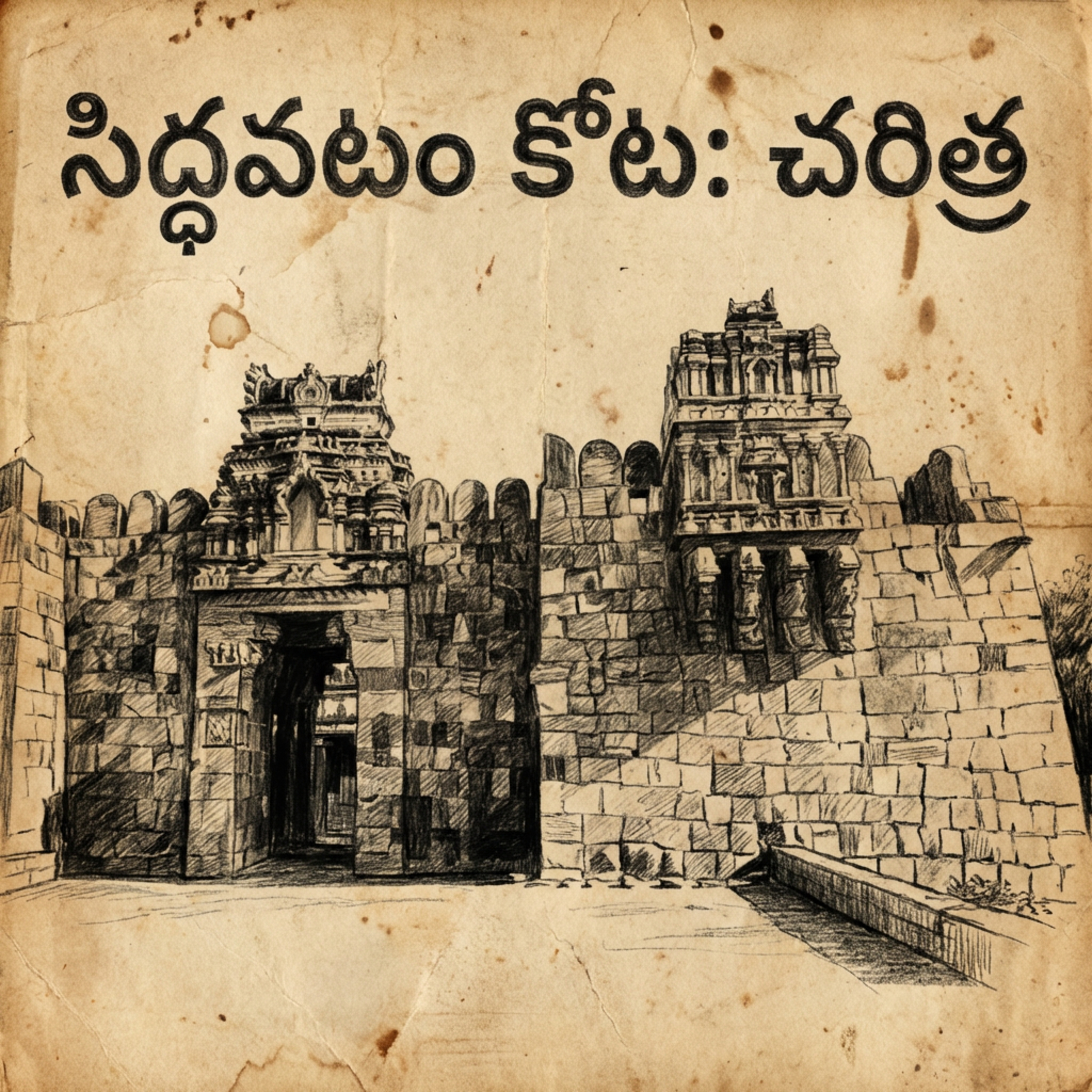 సిద్ధవటం కోట: చరిత్ర మరియు నిర్మాణ కళా వైభవం episode artwork