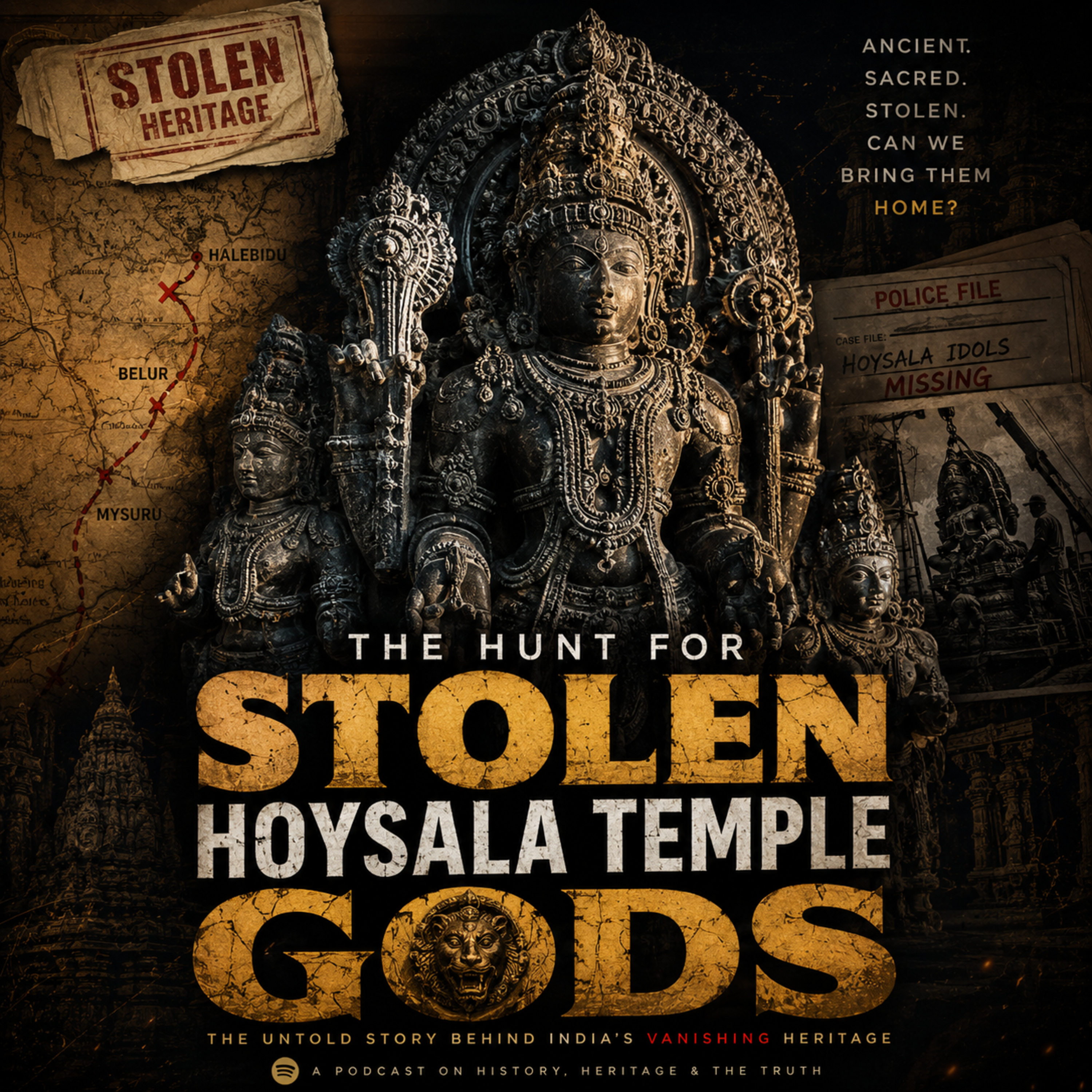 STOLEN HOYSALA GODS  episode artwork