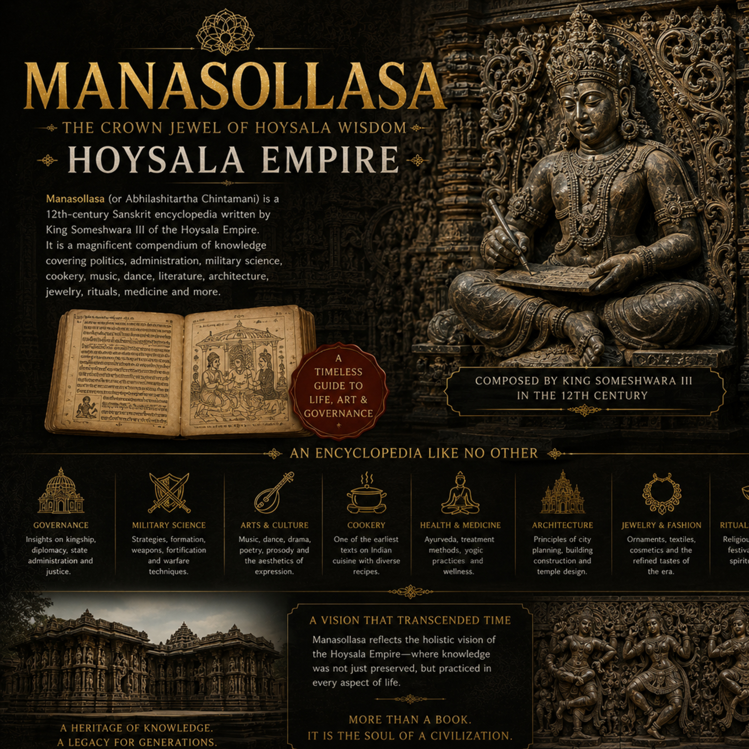Manasollasa: The Intellectual Blueprint of the Hoysala Empire episode artwork