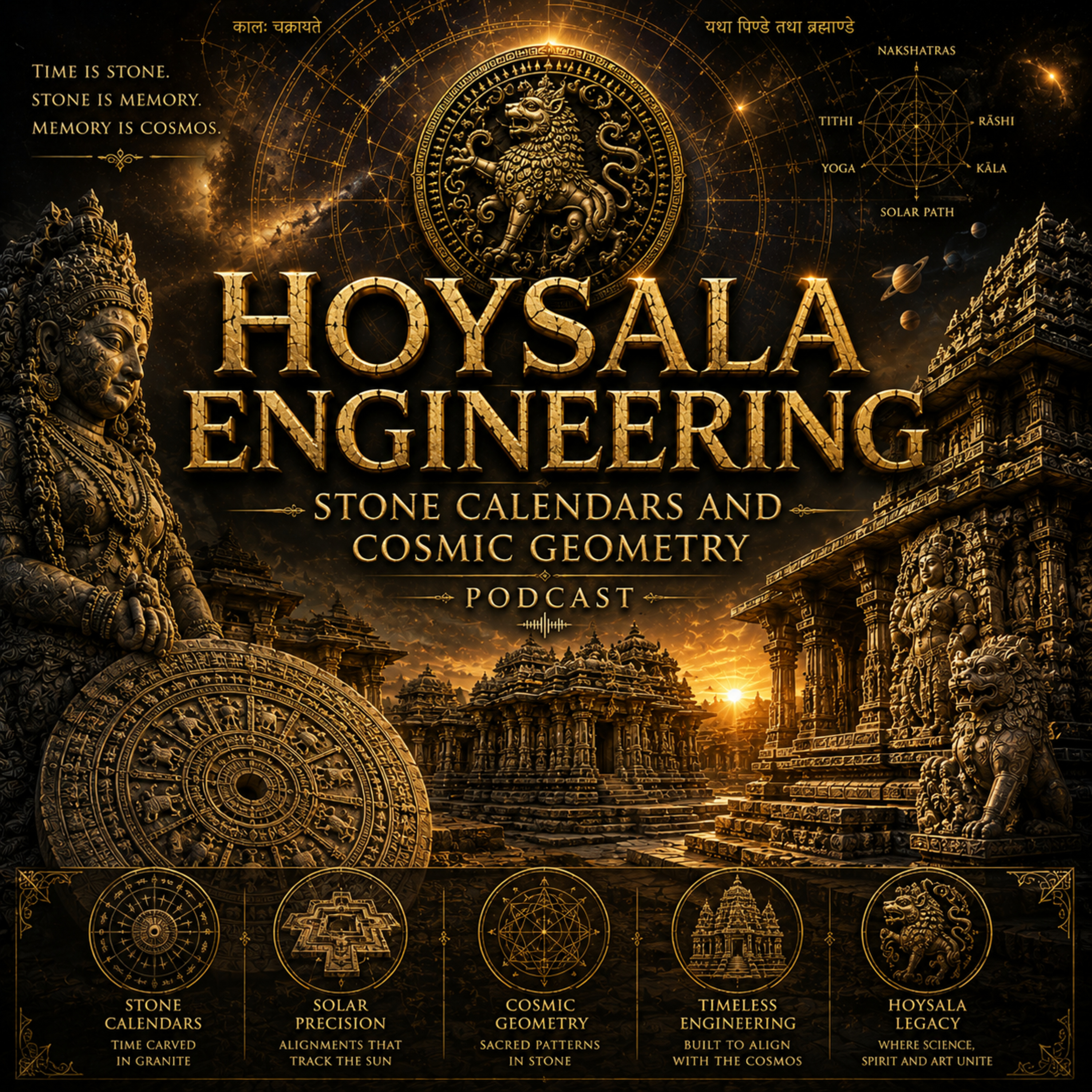 Hoysala Engineering: Stone Calendars and Cosmic Geometry episode artwork