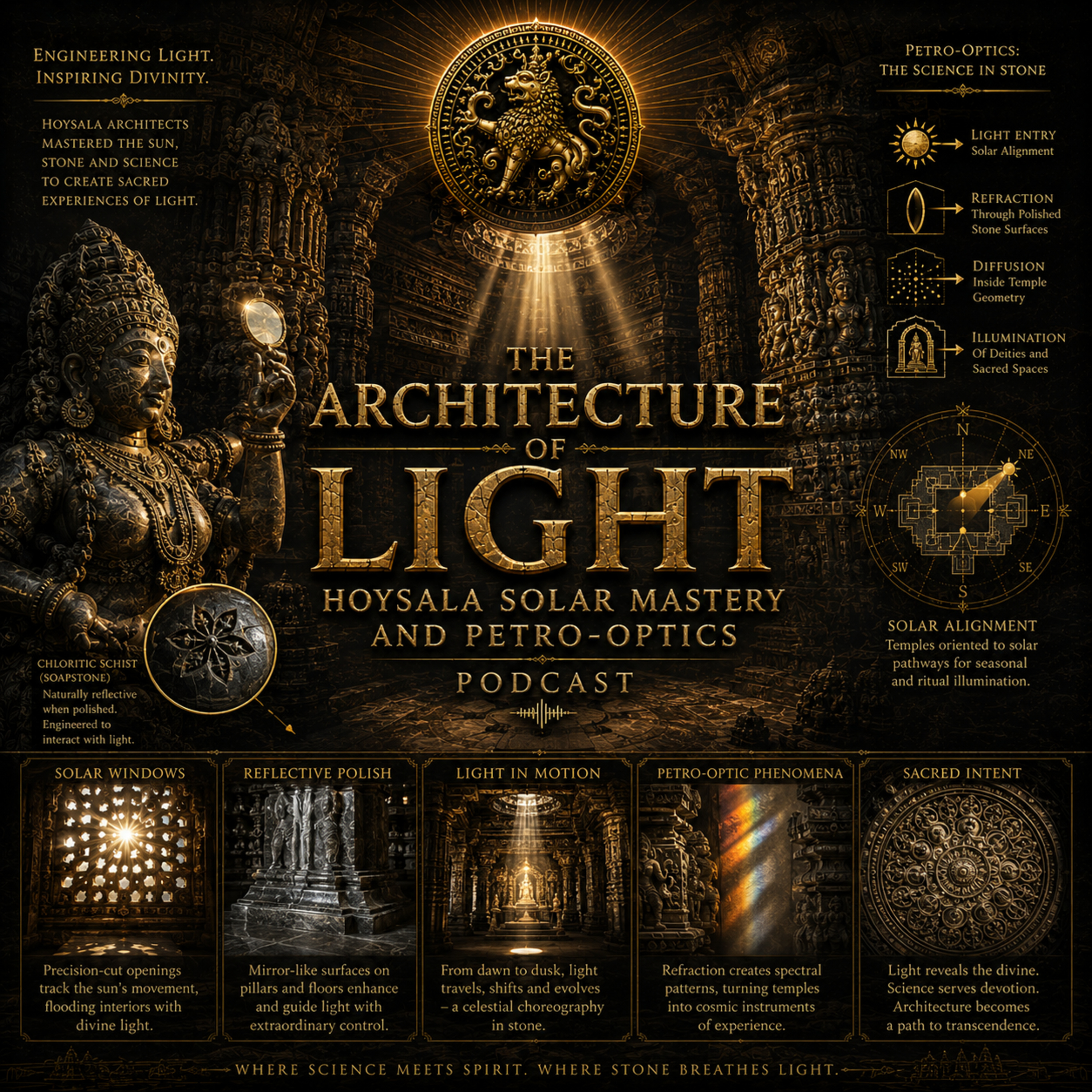 The Architecture of Light: Hoysala Solar Mastery and Petro-Optics episode artwork