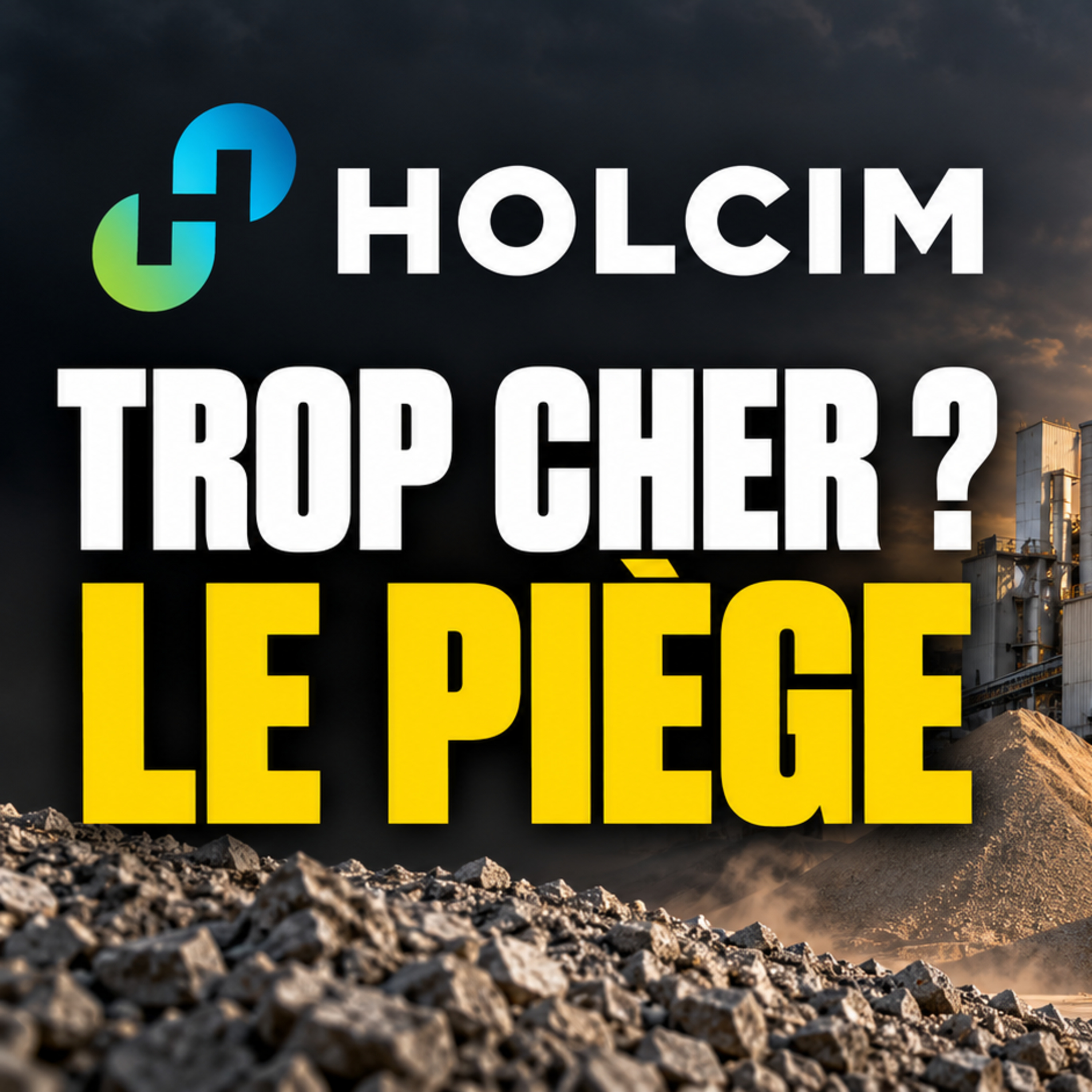 Holcim a doublé sa dette nette en six mois !