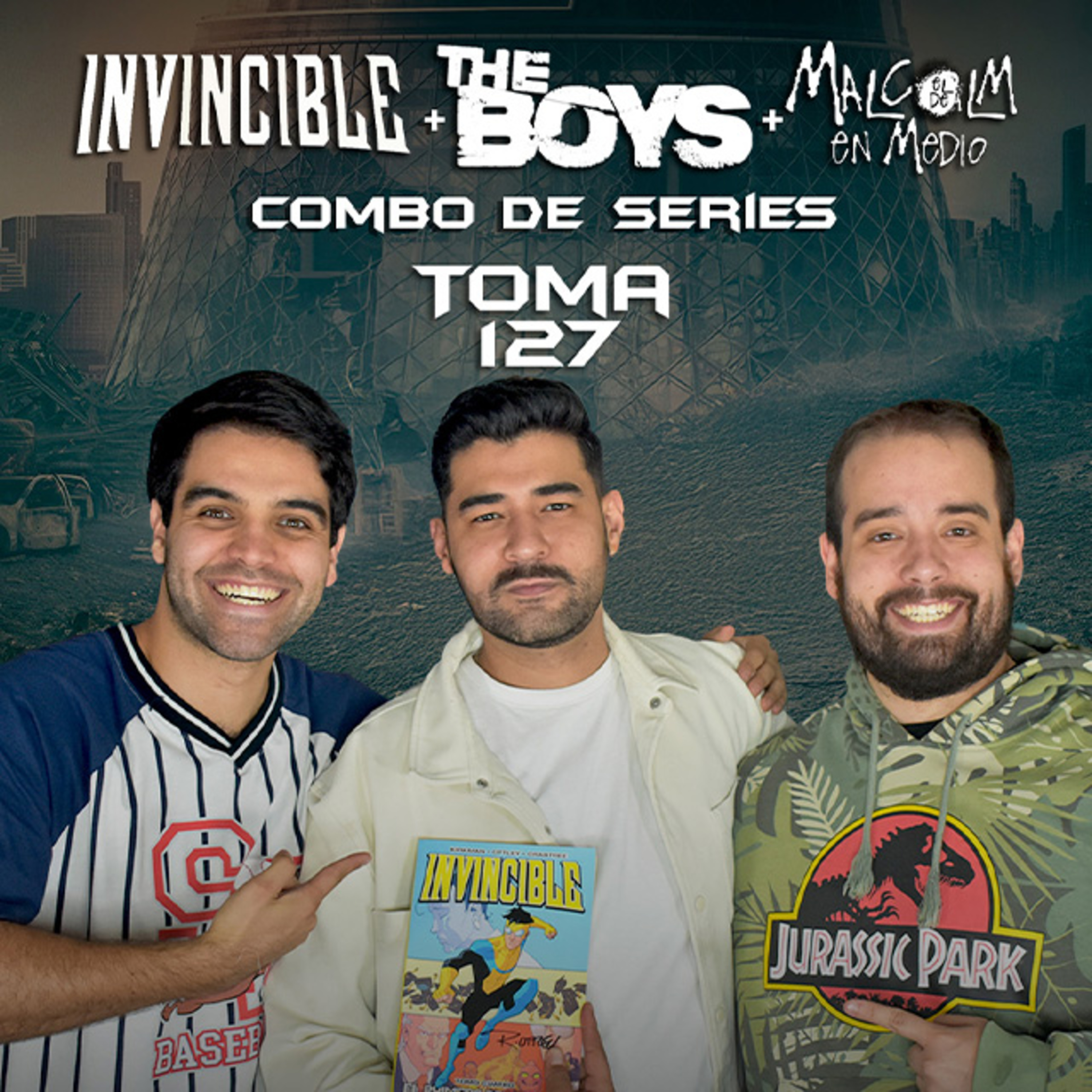 EP. 7 - INVINCIBLE, THE BOYS & MALCOLM | COMBO DE SERIES (ft. Cine Recomiendo)