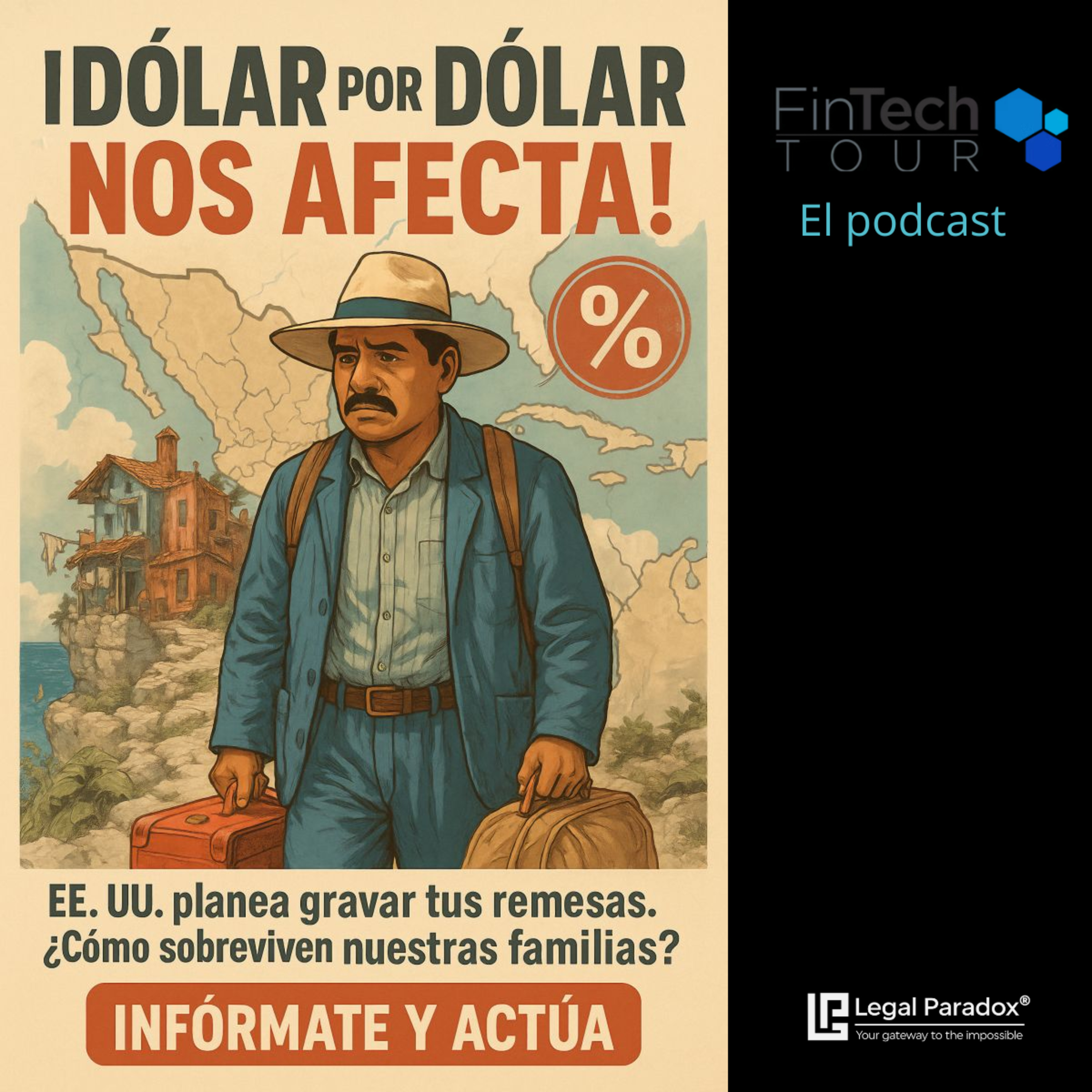 Stablecoins contra el nuevo impuesto a remesas episode artwork