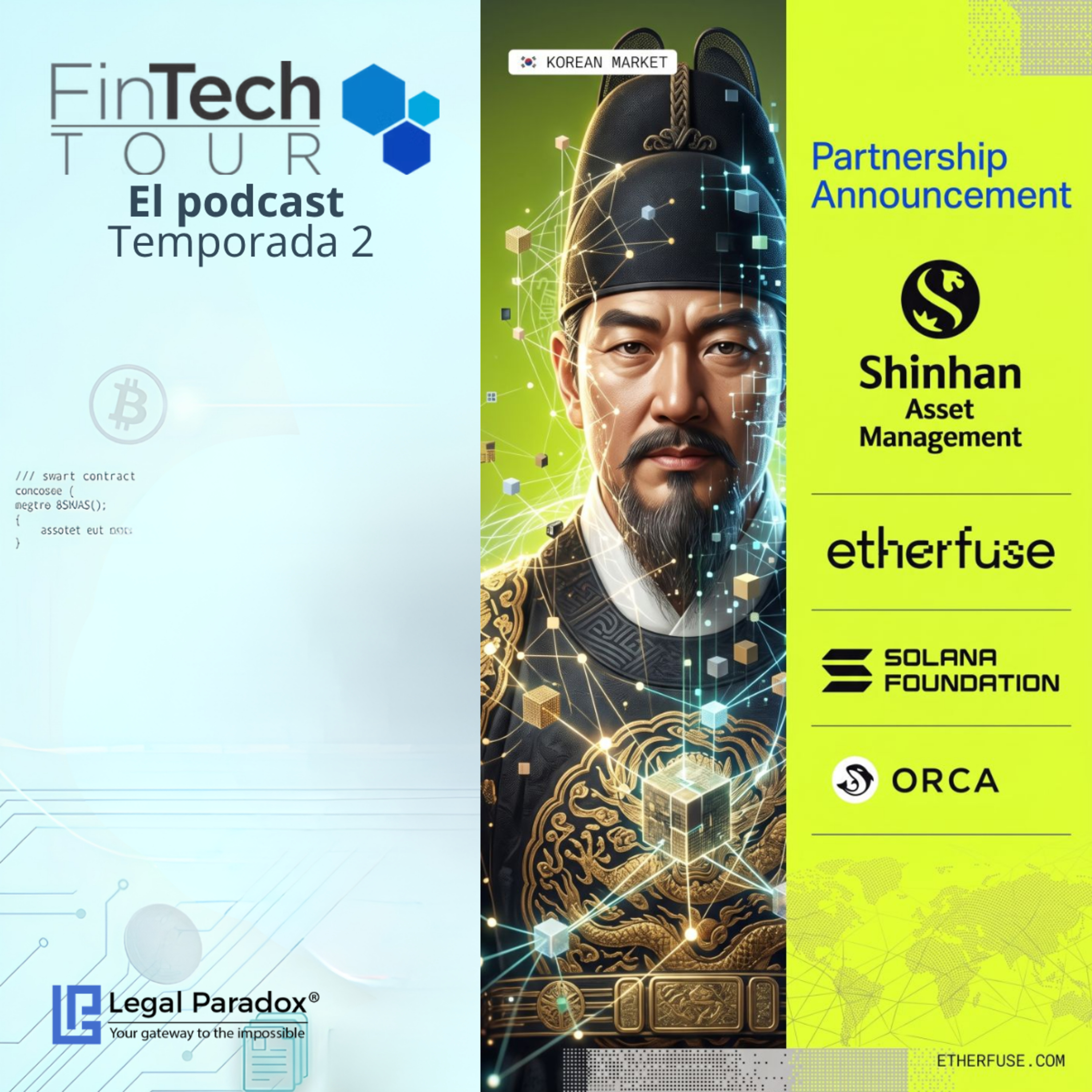 Portada de FinTech Tour® (el podcast)
