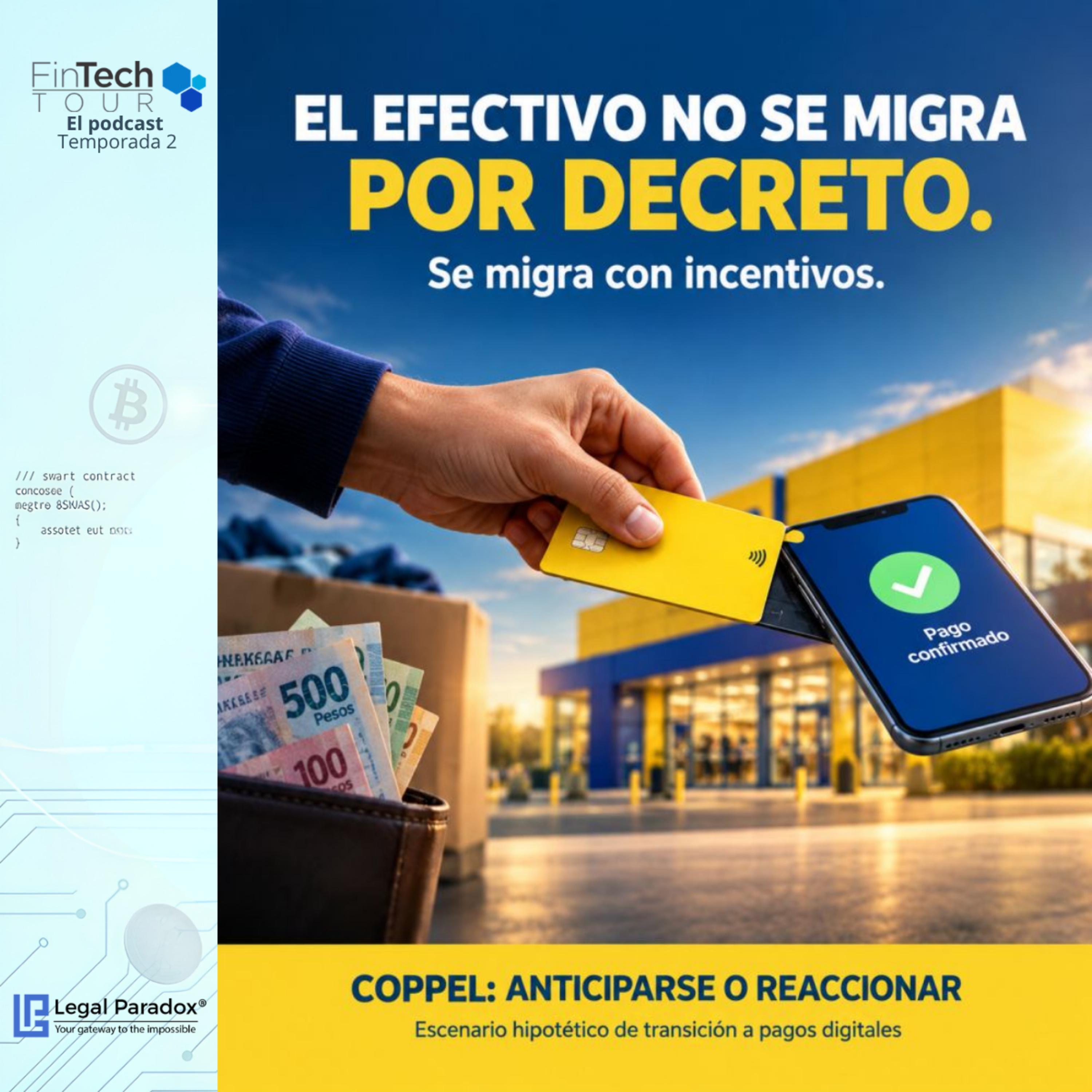 Portada de FinTech Tour® (el podcast)