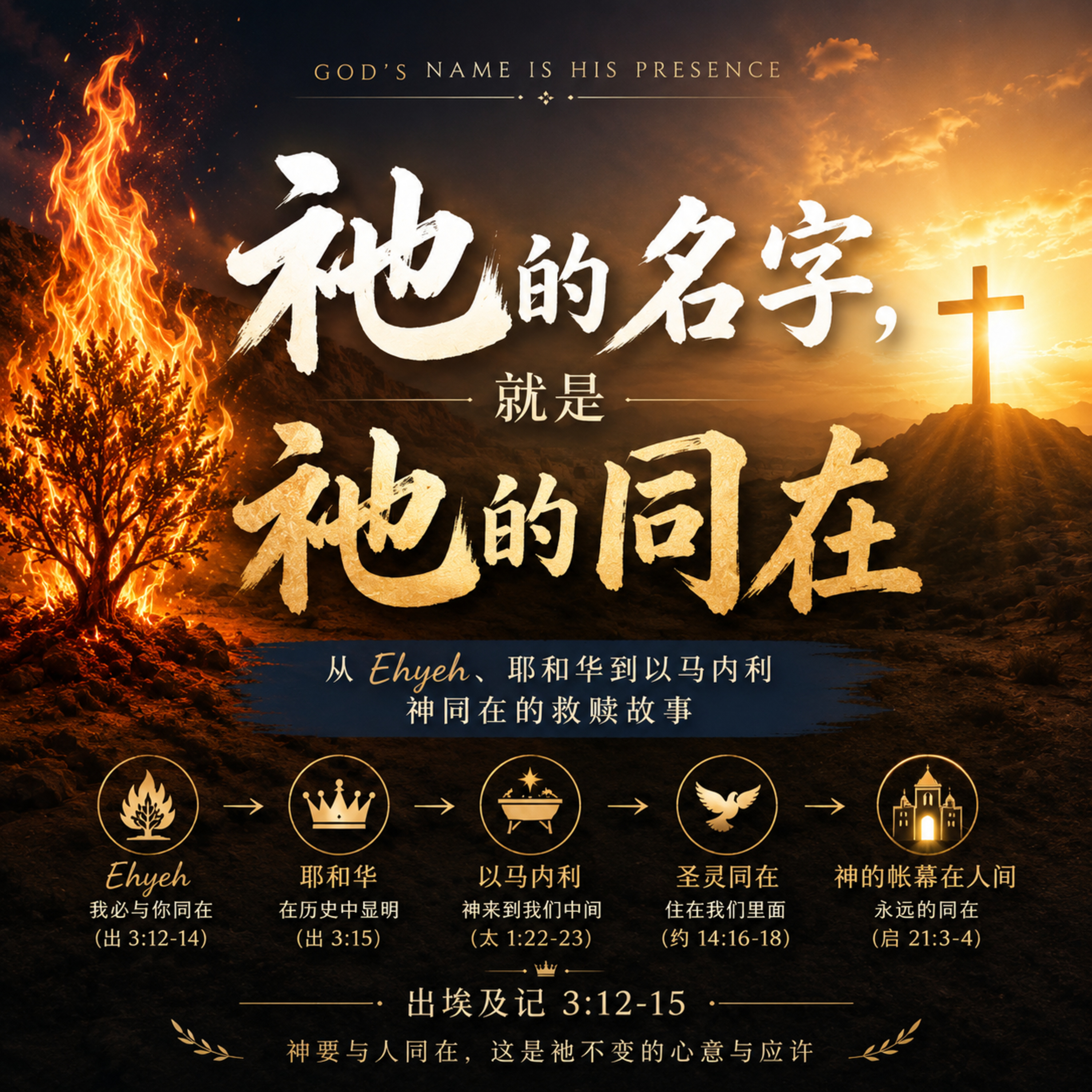 祂的名字，就是祂的同在（现场讲道录音2026/6/14） episode artwork