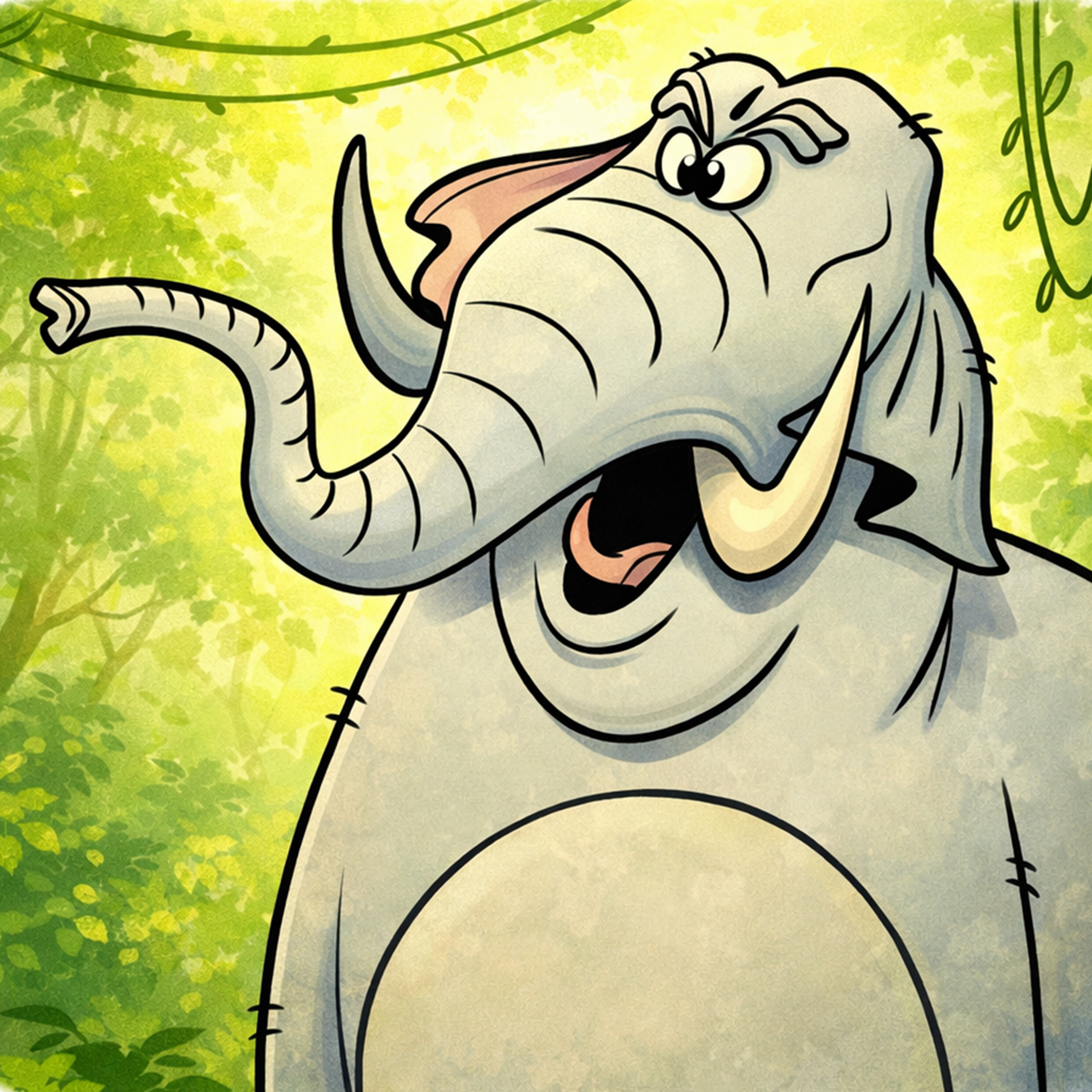 The Cruel Elephant and the Old Jackal | Hitopdesh Katha episode artwork