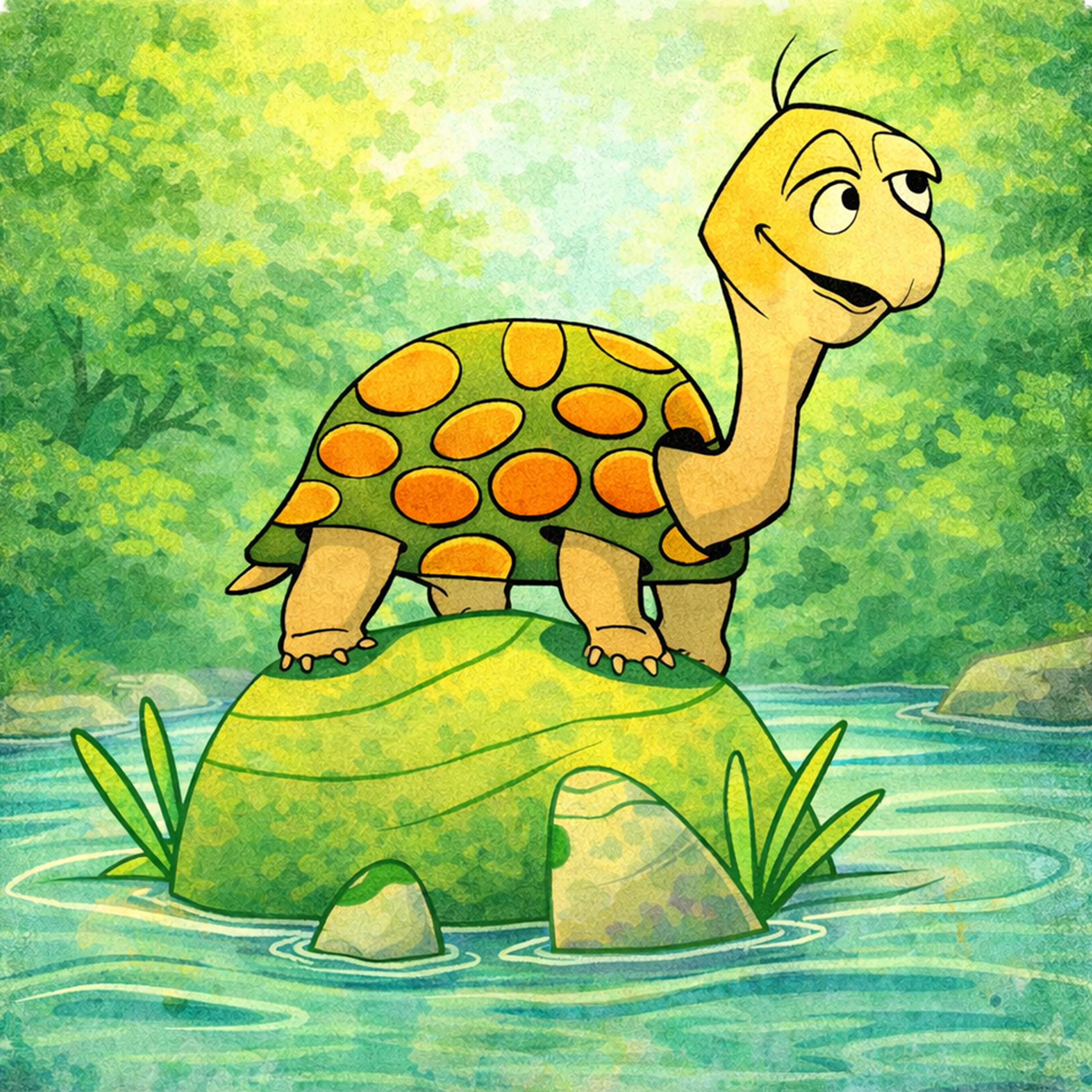 The Talkative Turtle | A Panchatantra Tale episode artwork