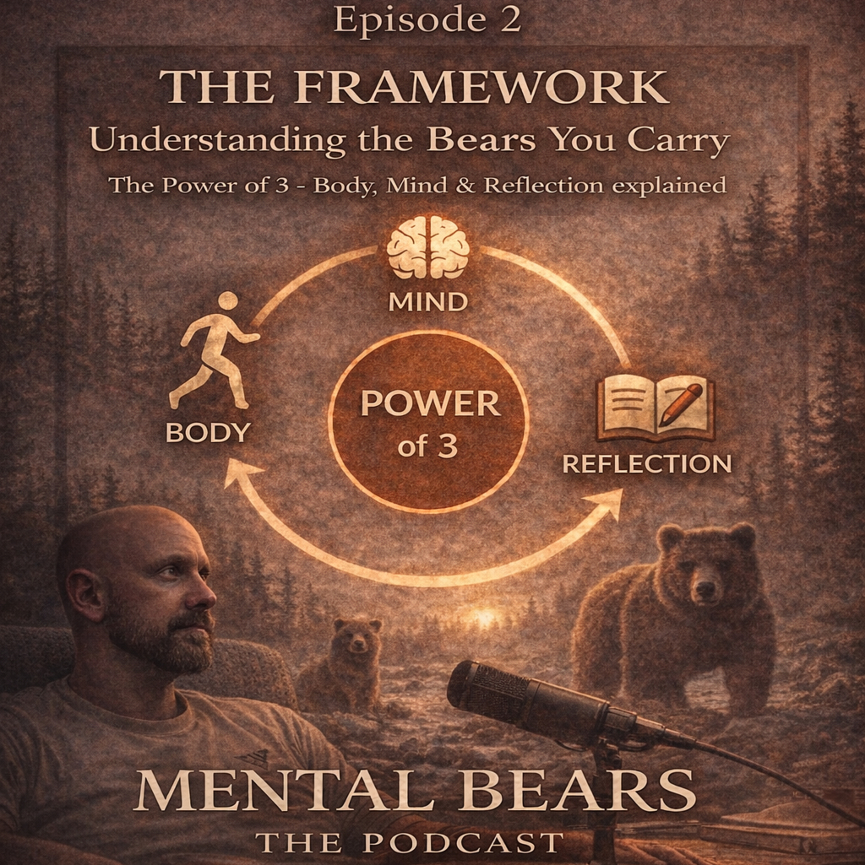 Mental Bears Ep 2 - The Framework: Understanding the Bears You Carry episode artwork