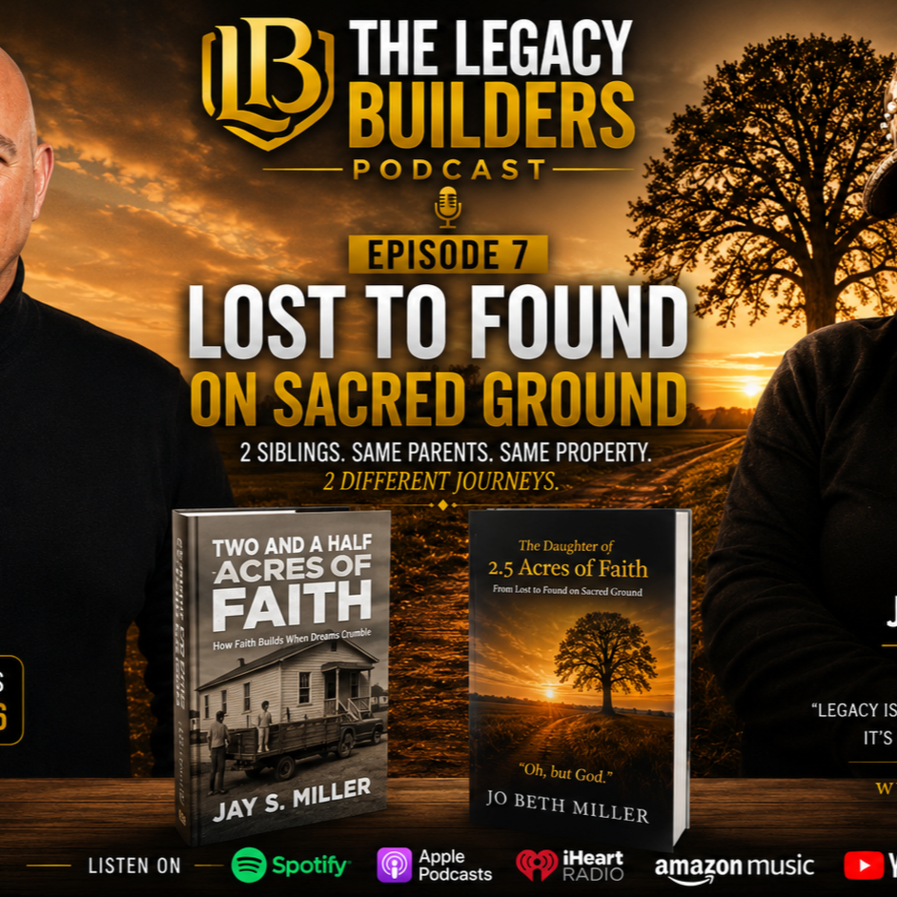 🎙️ Episode 7: Lost to Found on Sacred Ground episode artwork