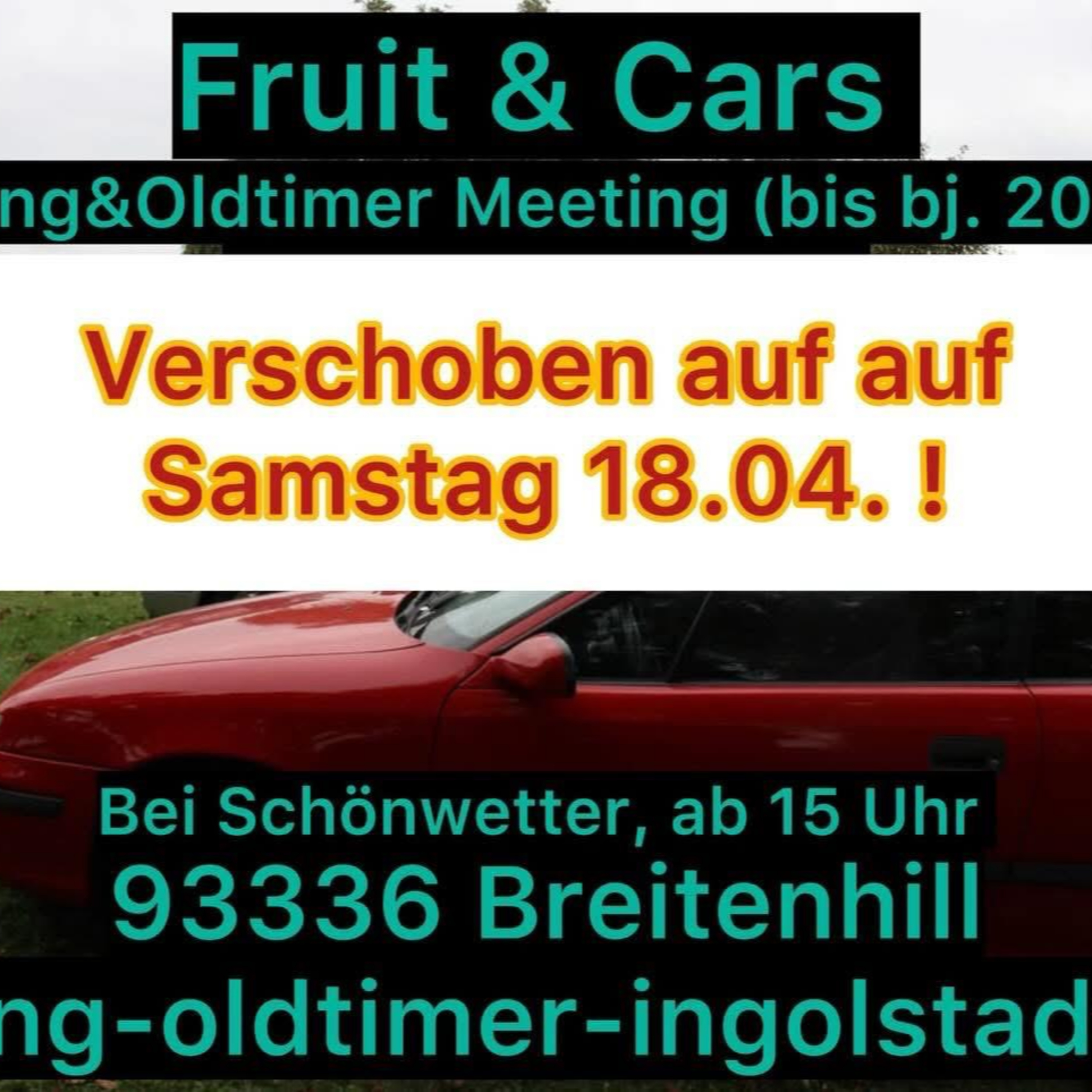 Fruit & Cars April 2026  episode artwork