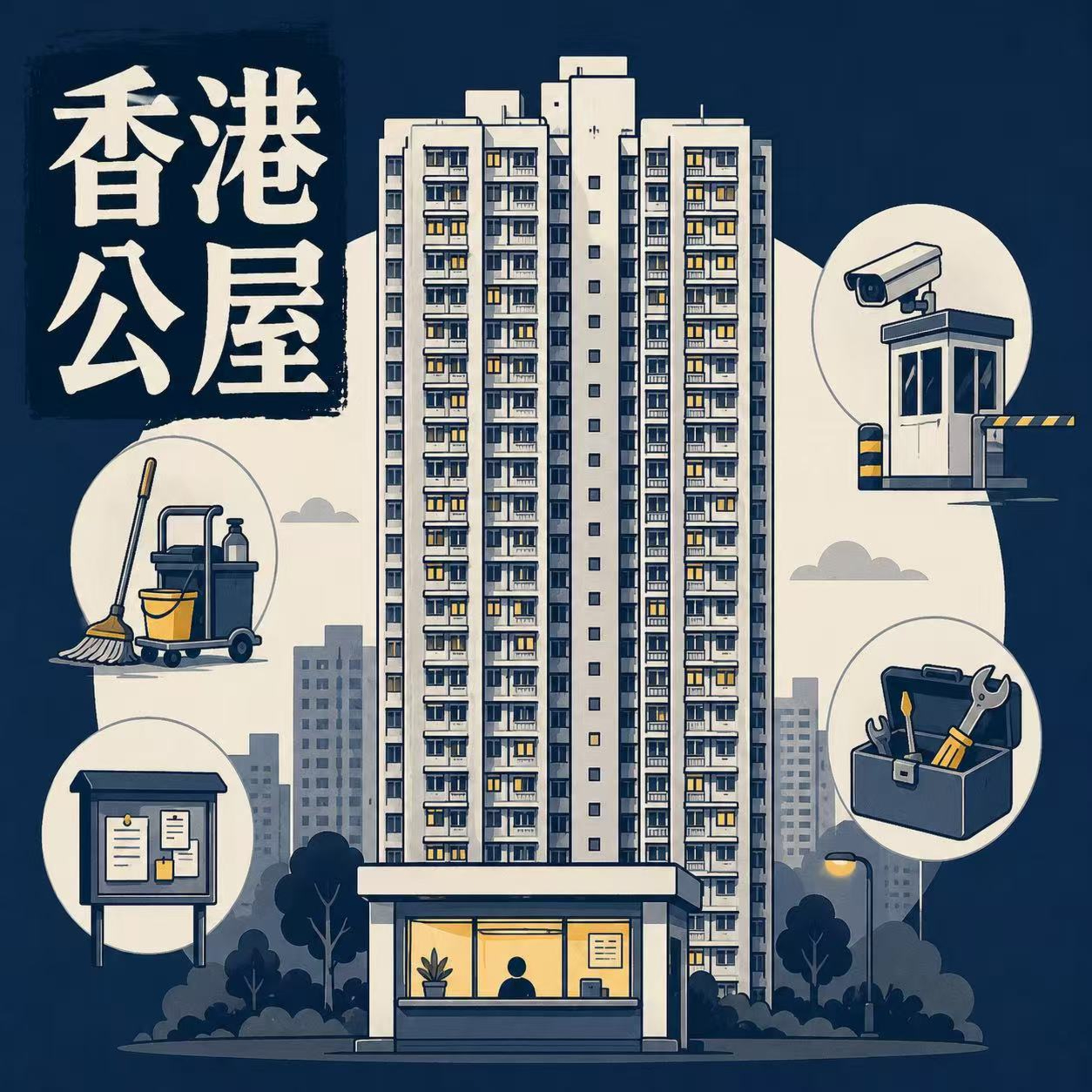 香港生存实录丨公屋：政府提供的超便宜房子，和背后管理的小故事 episode artwork