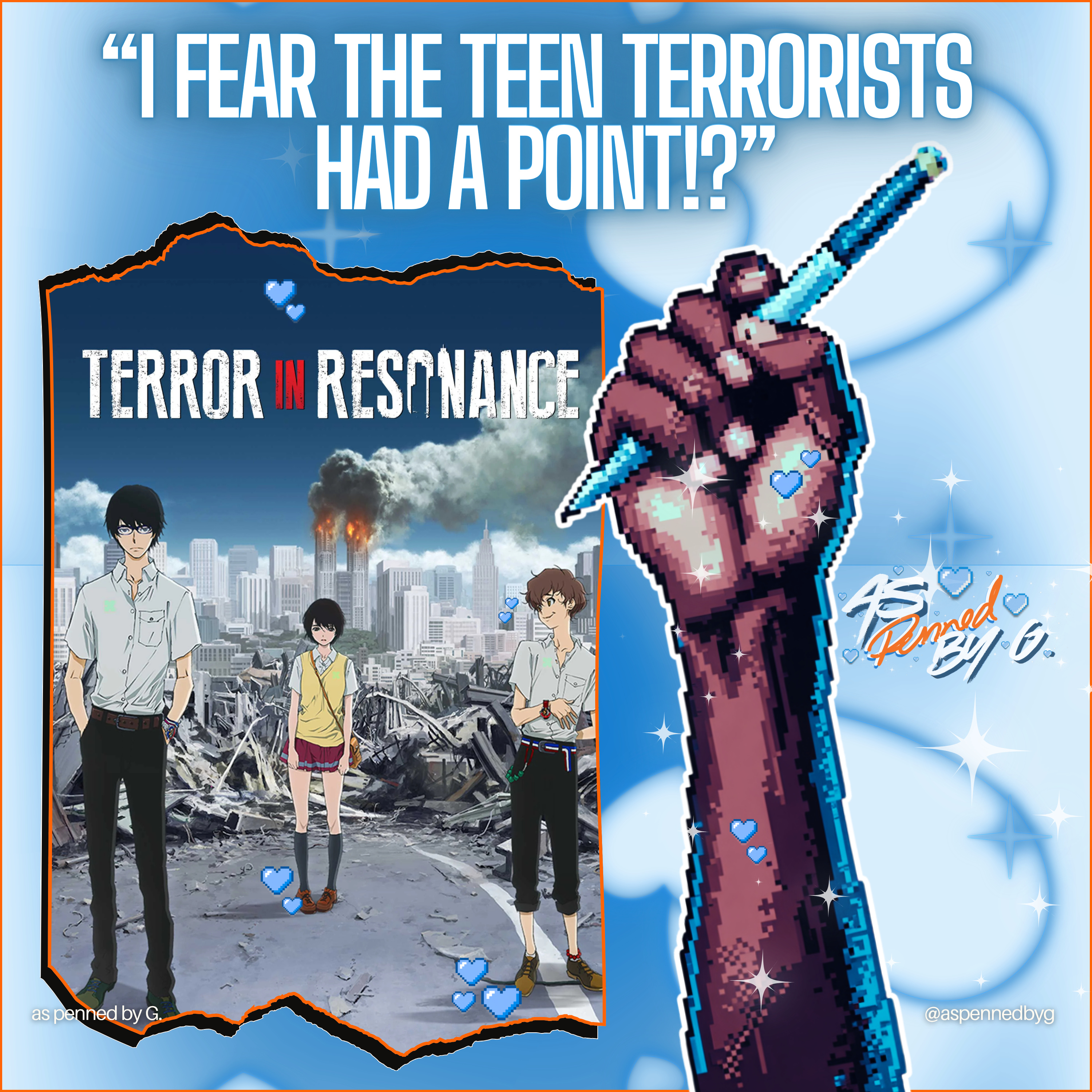 "i fear the teen terrorists had a point..." episode artwork