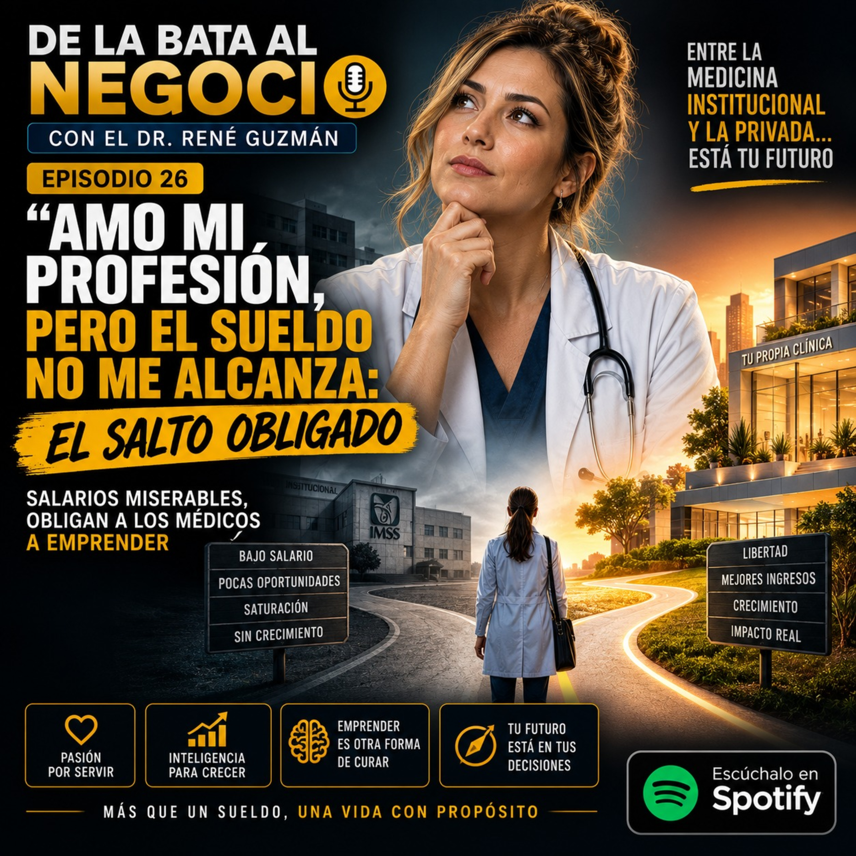 Episodio 26: Amo mi profesión, pero el sueldo no me alcanza! episode artwork