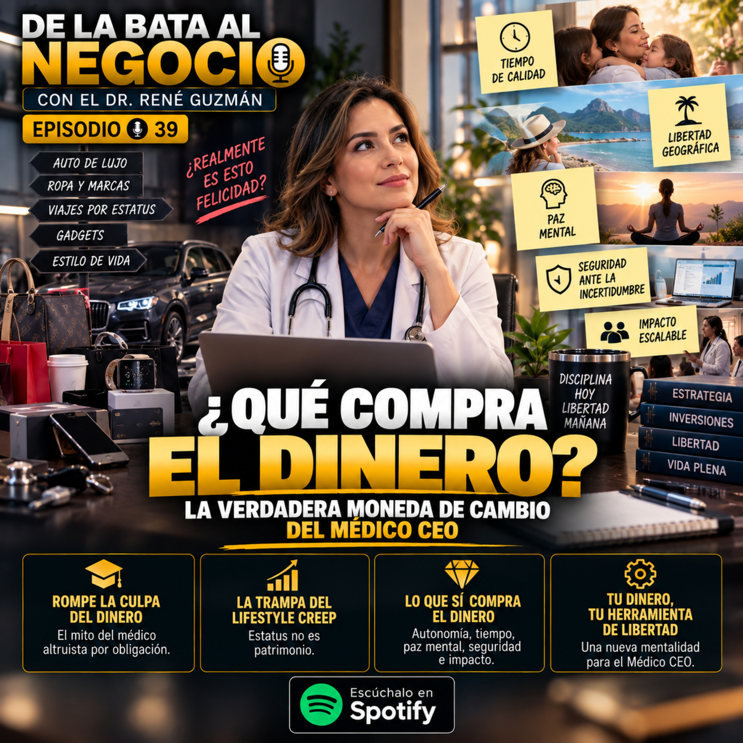 Portada de De la bata al negocio