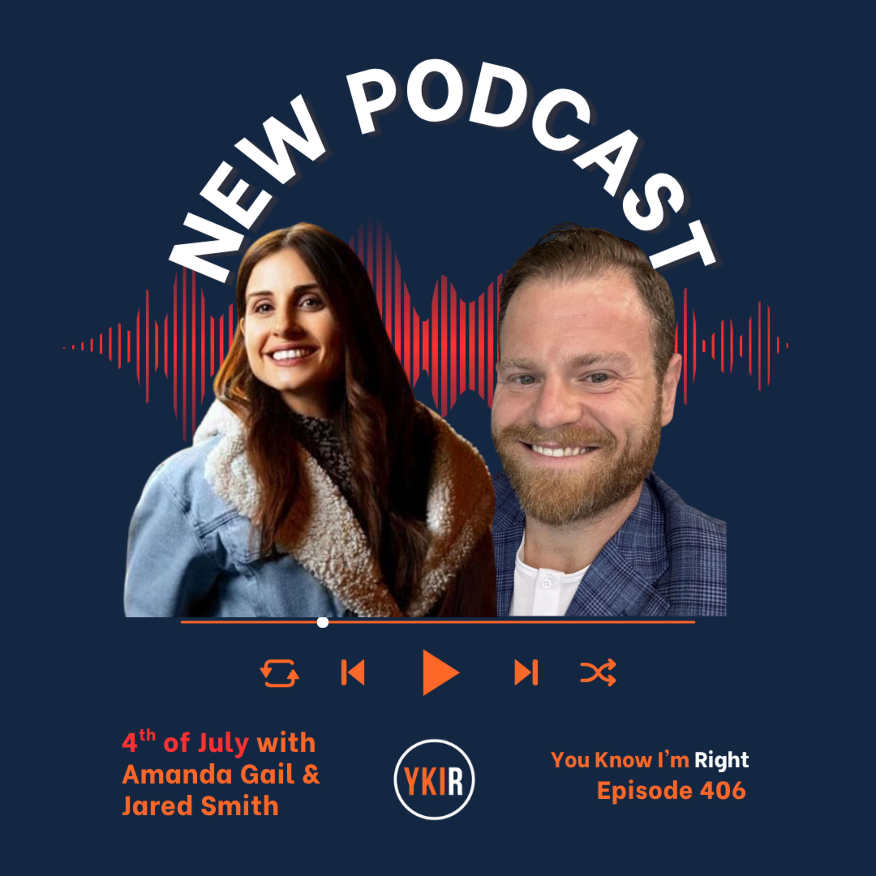 You Know I'm Right, Episode 407: 4th of July and Taylor Swift WeddingSpecial with Amanda Gail and Jared Smith episode artwork