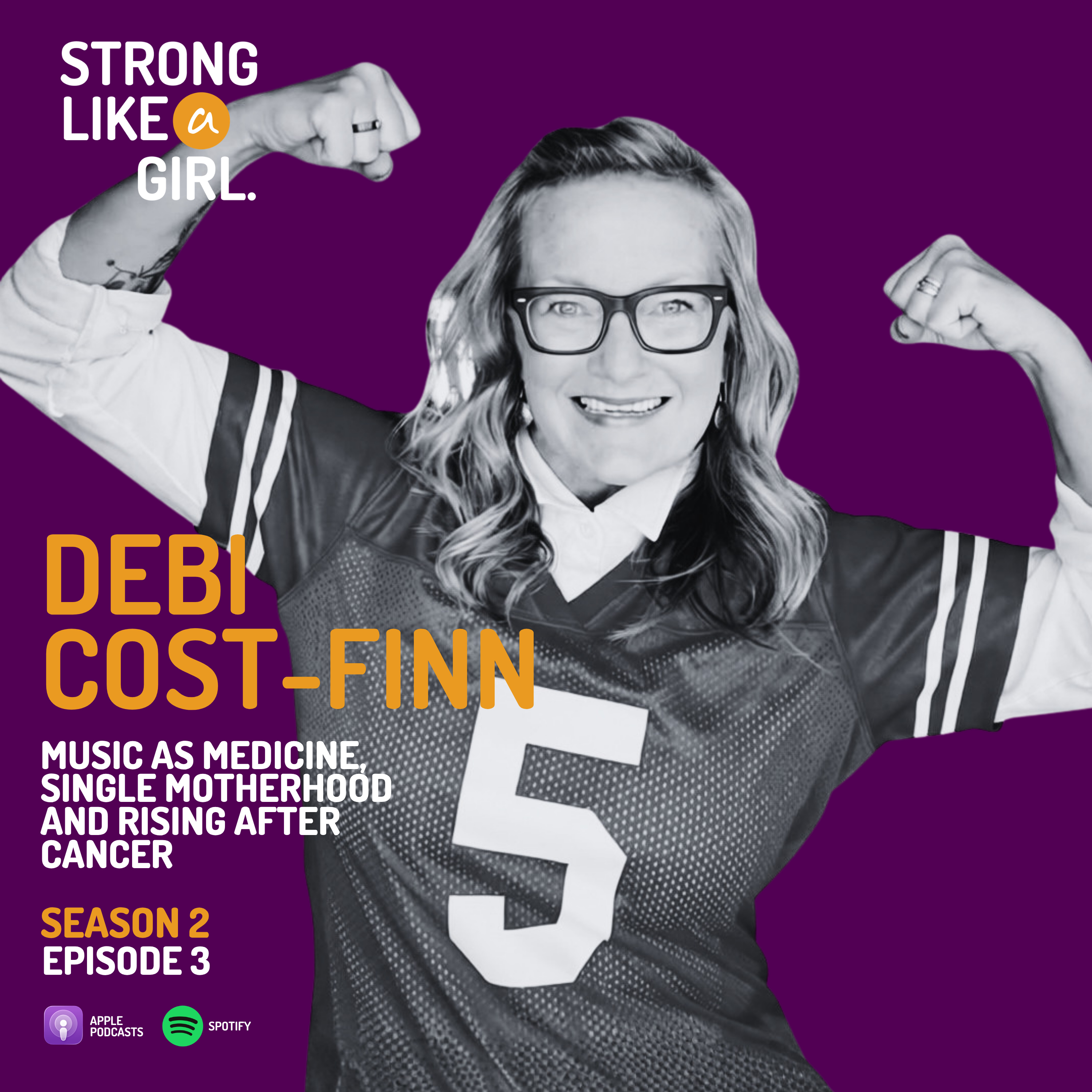 Debi Cost-Finn on Music as Medicine, Single Motherhood, and Rising After Cancer | STRONG LIKE a GIRL. Debi Cost-Finn on Music as Medicine, Single Motherhood, and Rising After Cancer | STRONG LIKE a GIRL.