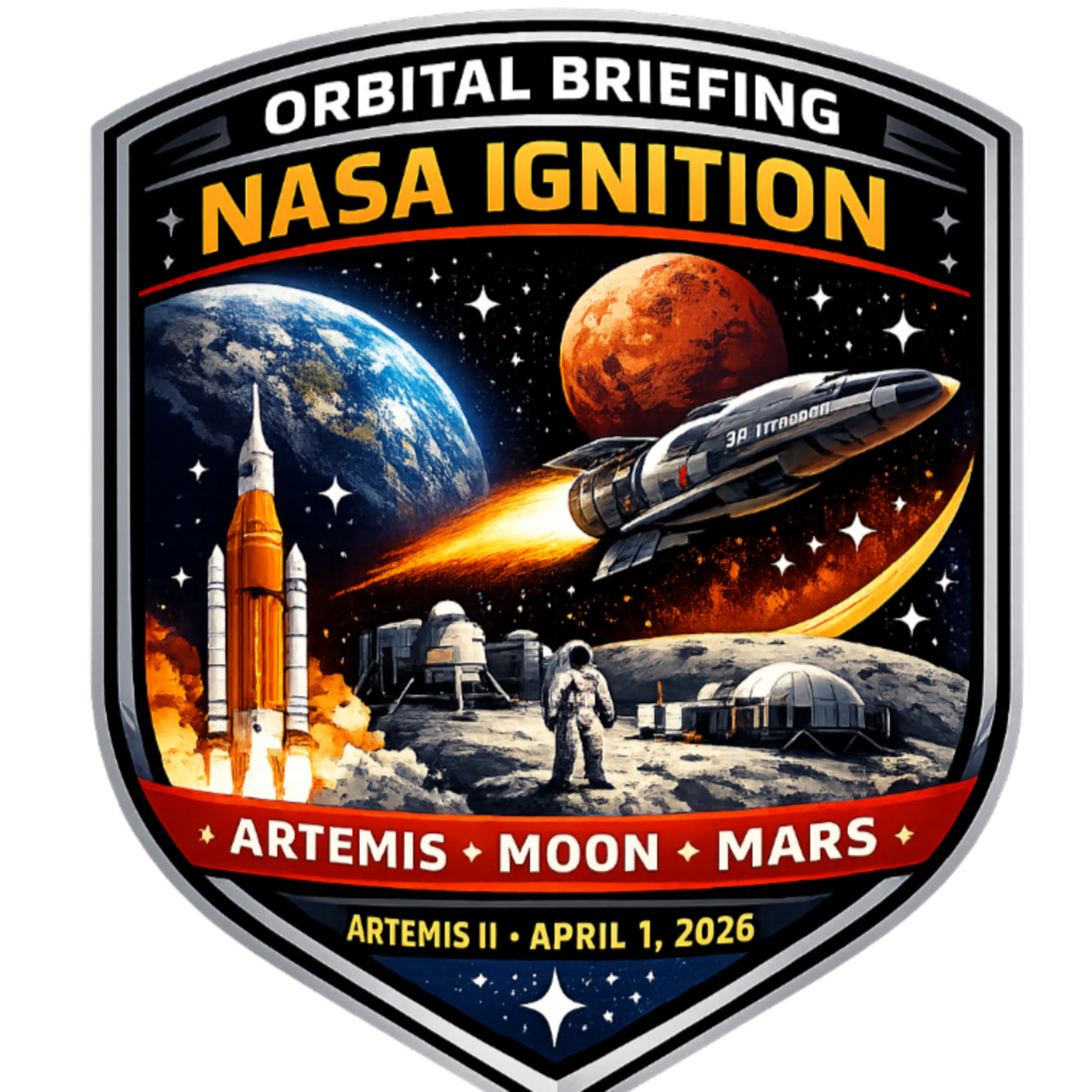 NASA IGNITION Explained: Artemis Update, Moon Base Plans, Mars, and Artemis II Launch episode artwork