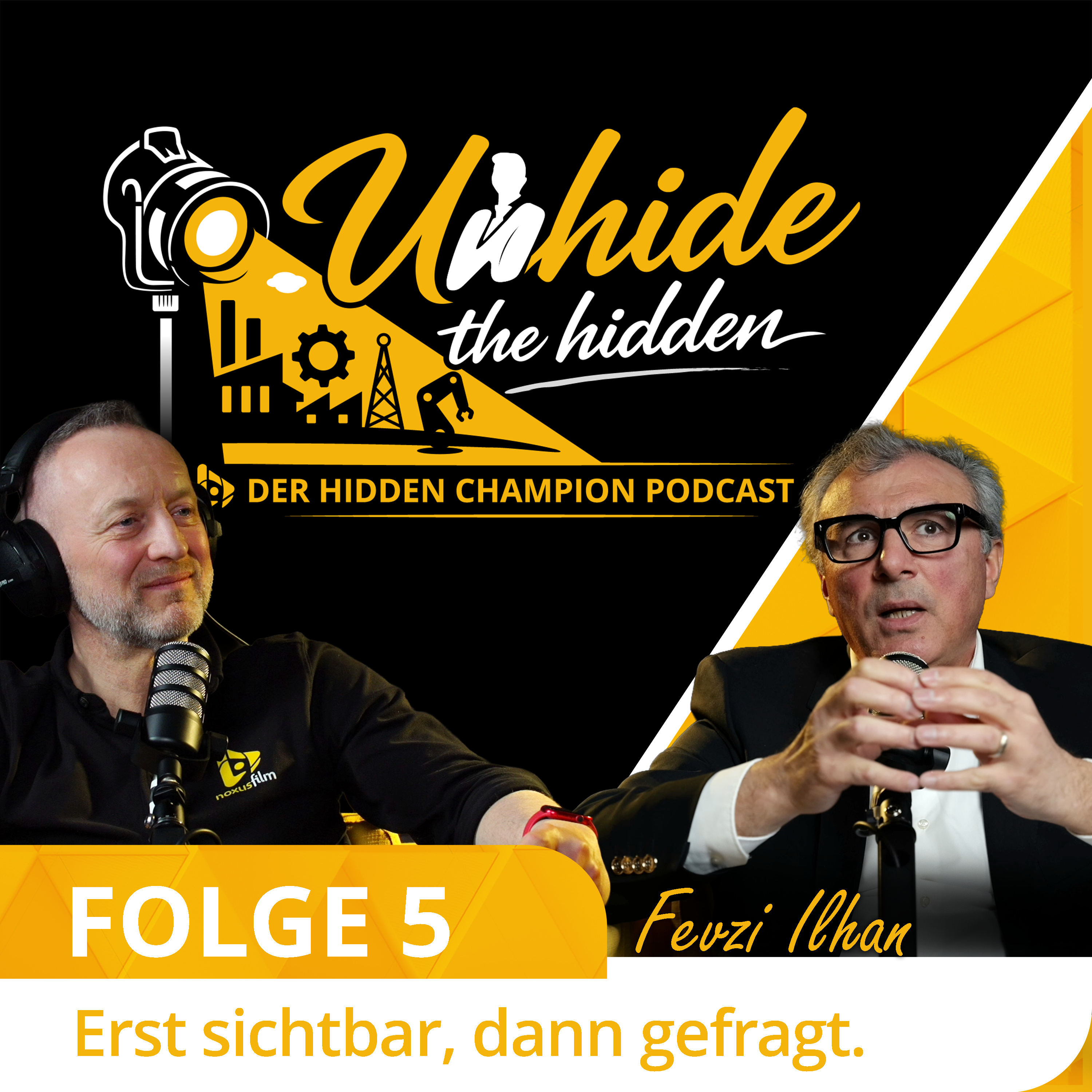 „Die erste Frage von Kandidaten ist nicht das Gehalt" | Fevzi Ilhan (KolayBe) | "Unhide The Hidden" Hidden Champions Podcast episode artwork