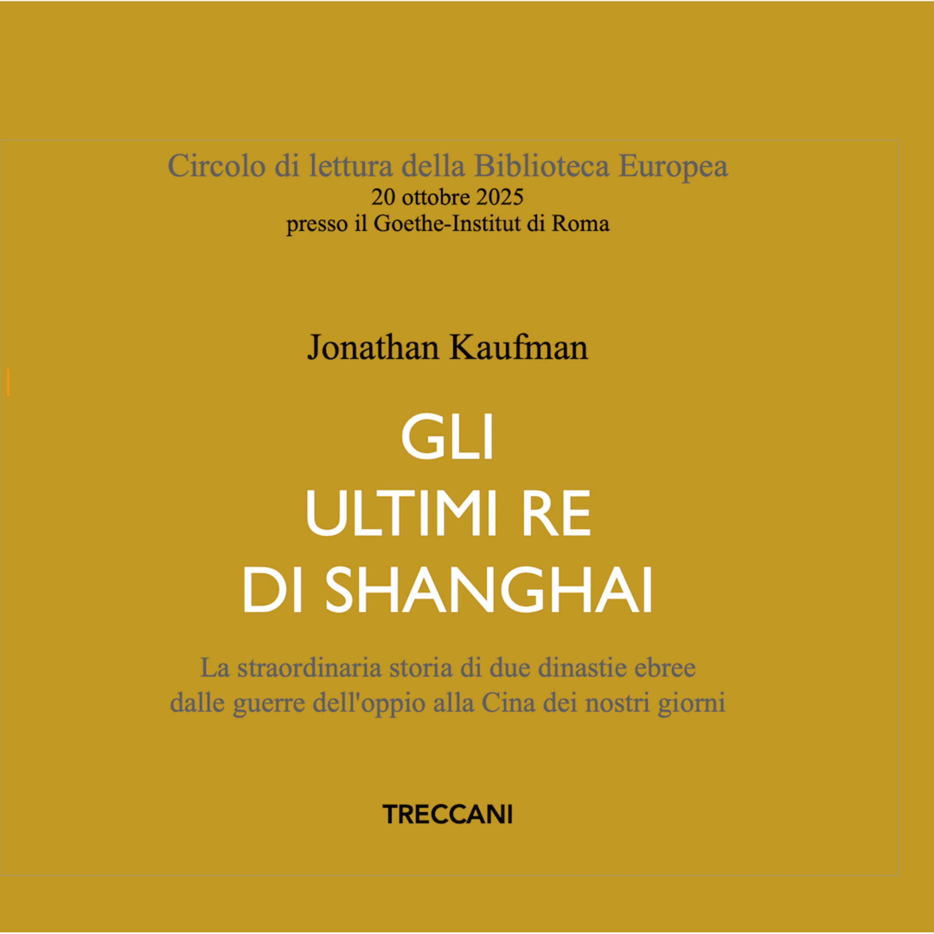 Gli ultimi re di Shanghai - Jonathan Kaufman episode artwork