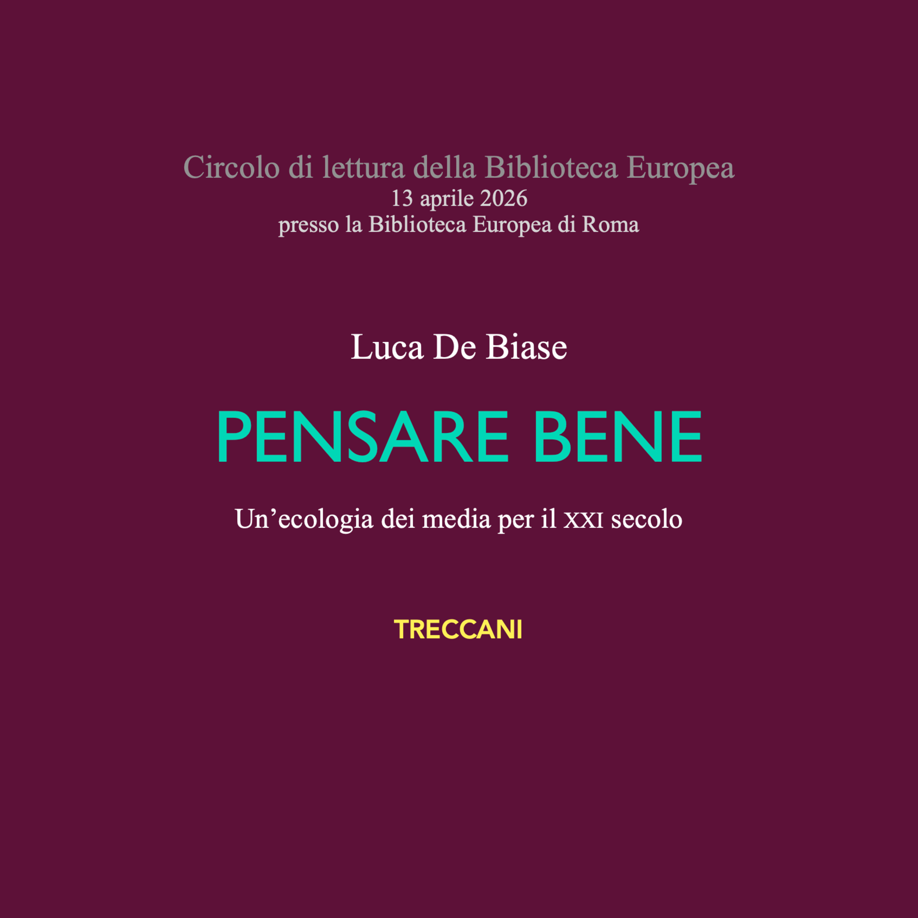 Pensare bene - Luca De Biase episode artwork