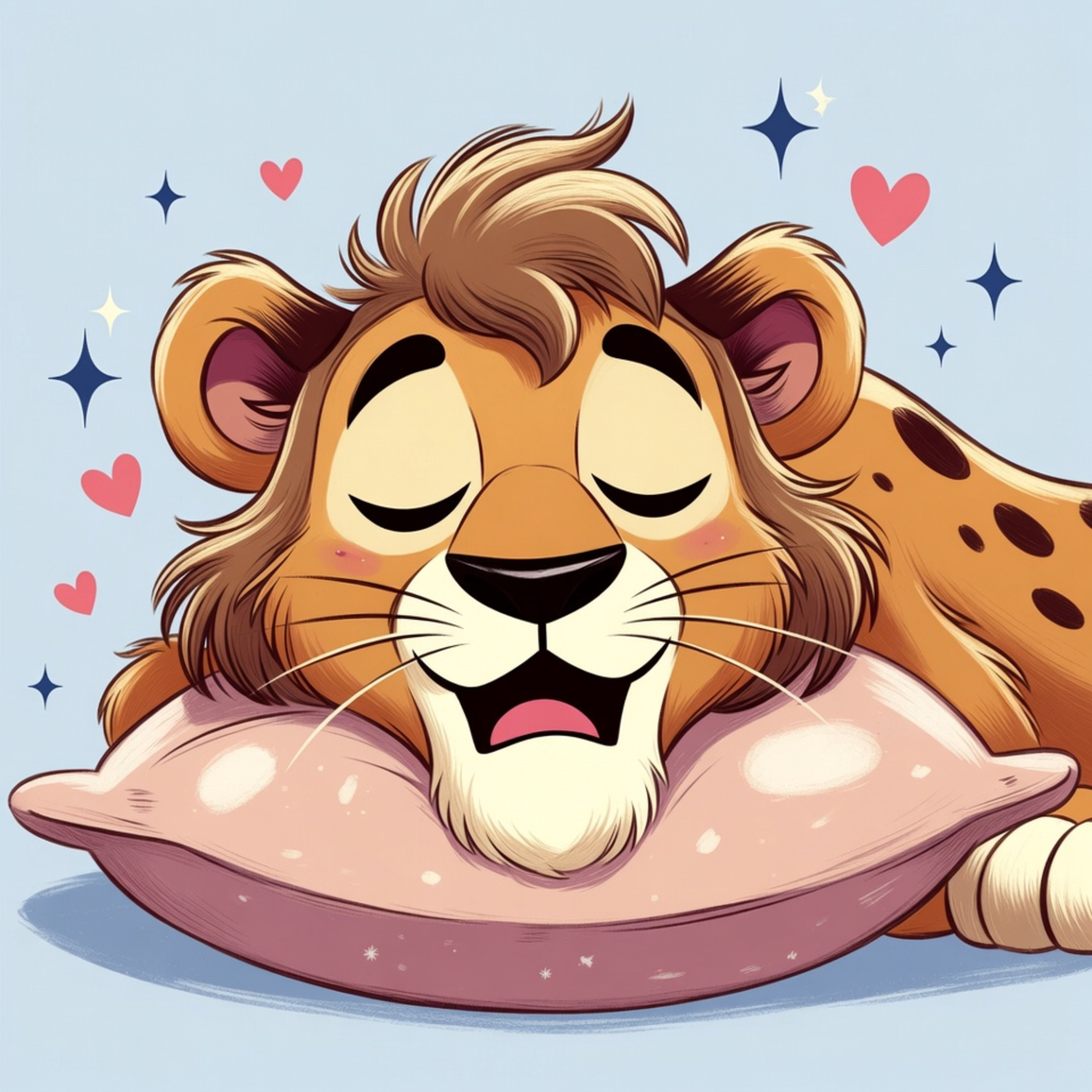 The Cowardly Lion and the Valley of Courageous Sleep - Wizard of OZ Bedtime Story