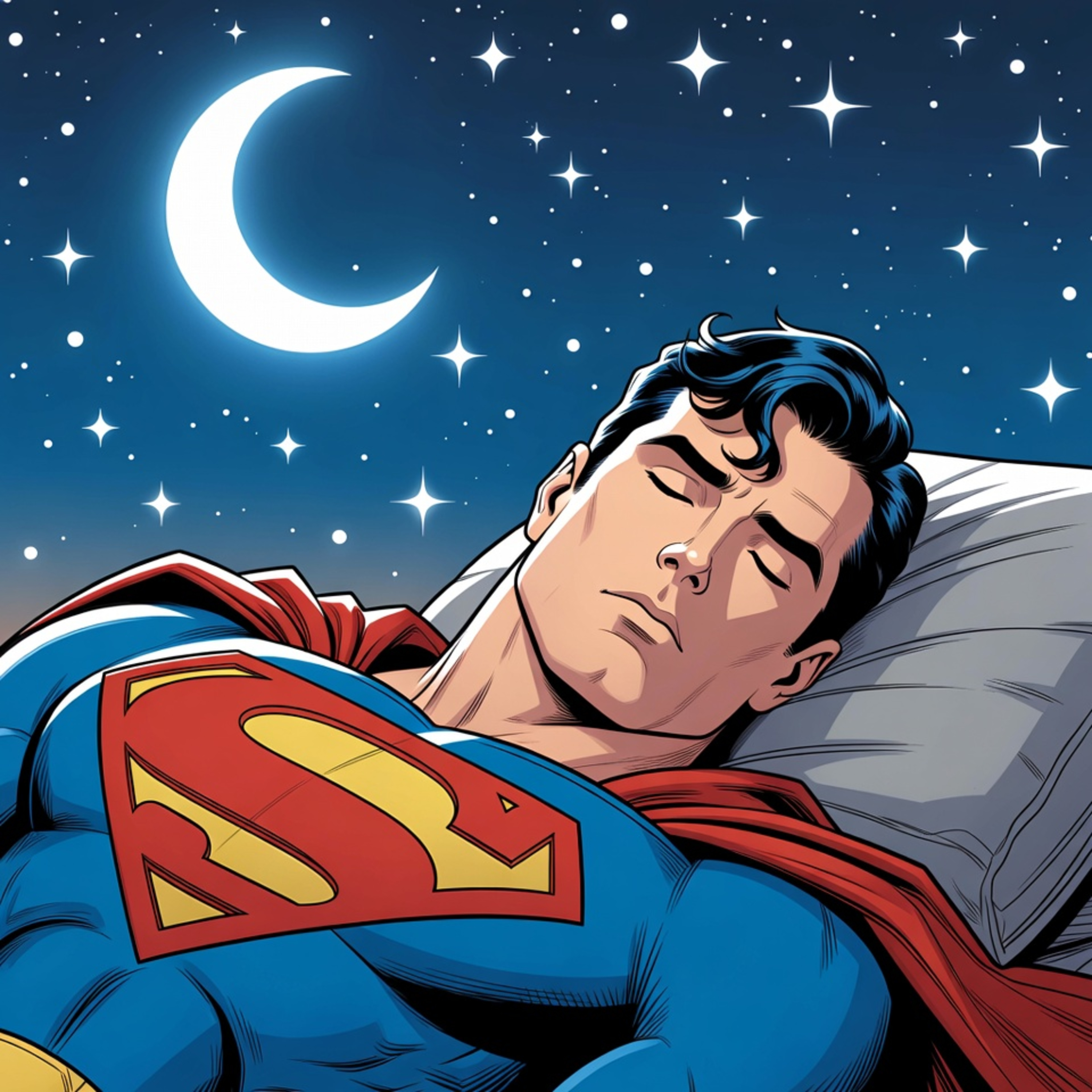 Superman's Sleepy Night Off - Superman Bedtime Story episode artwork