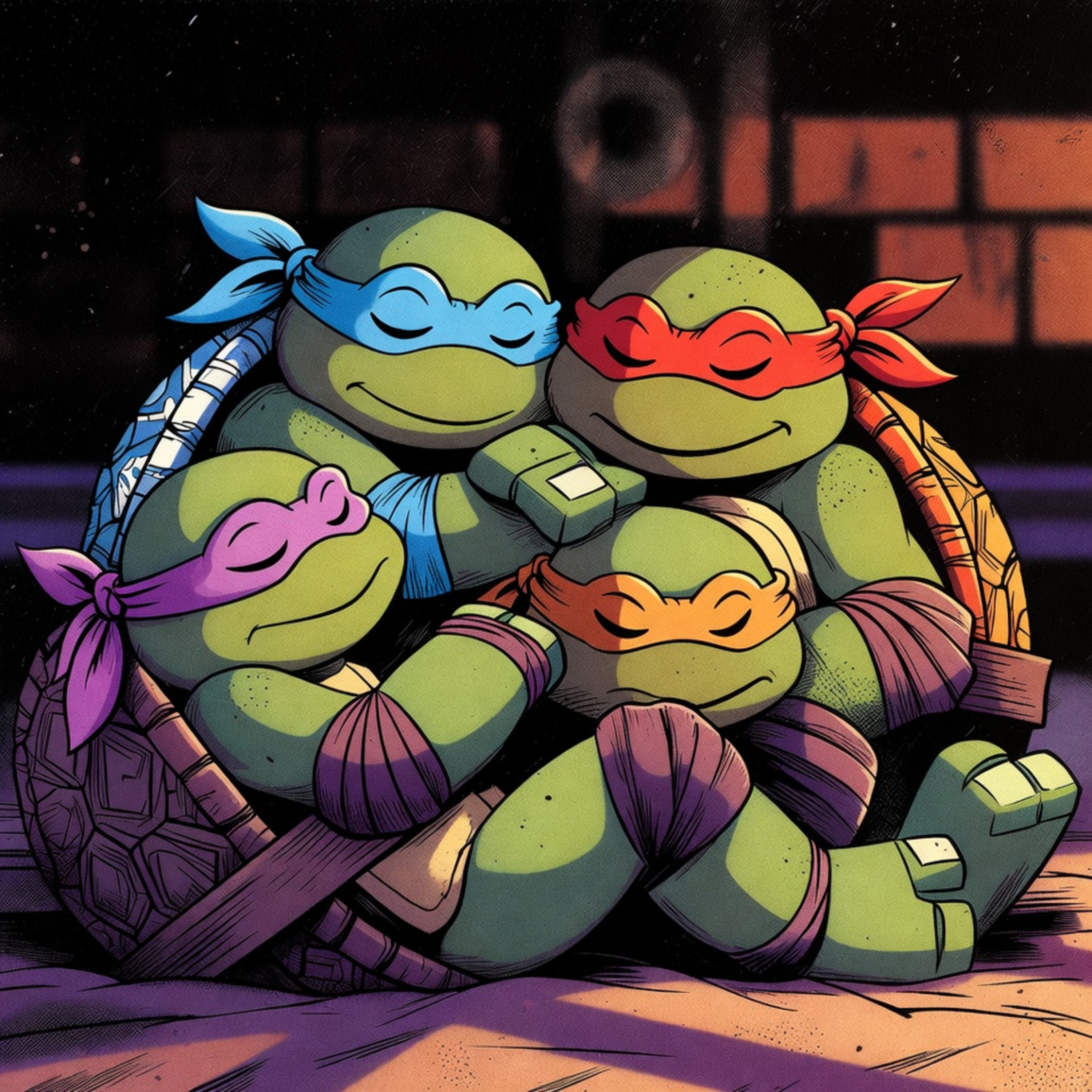 The Ninja Turtles and the Quietest Hour - Ninja Turtles Bedtime Story episode artwork