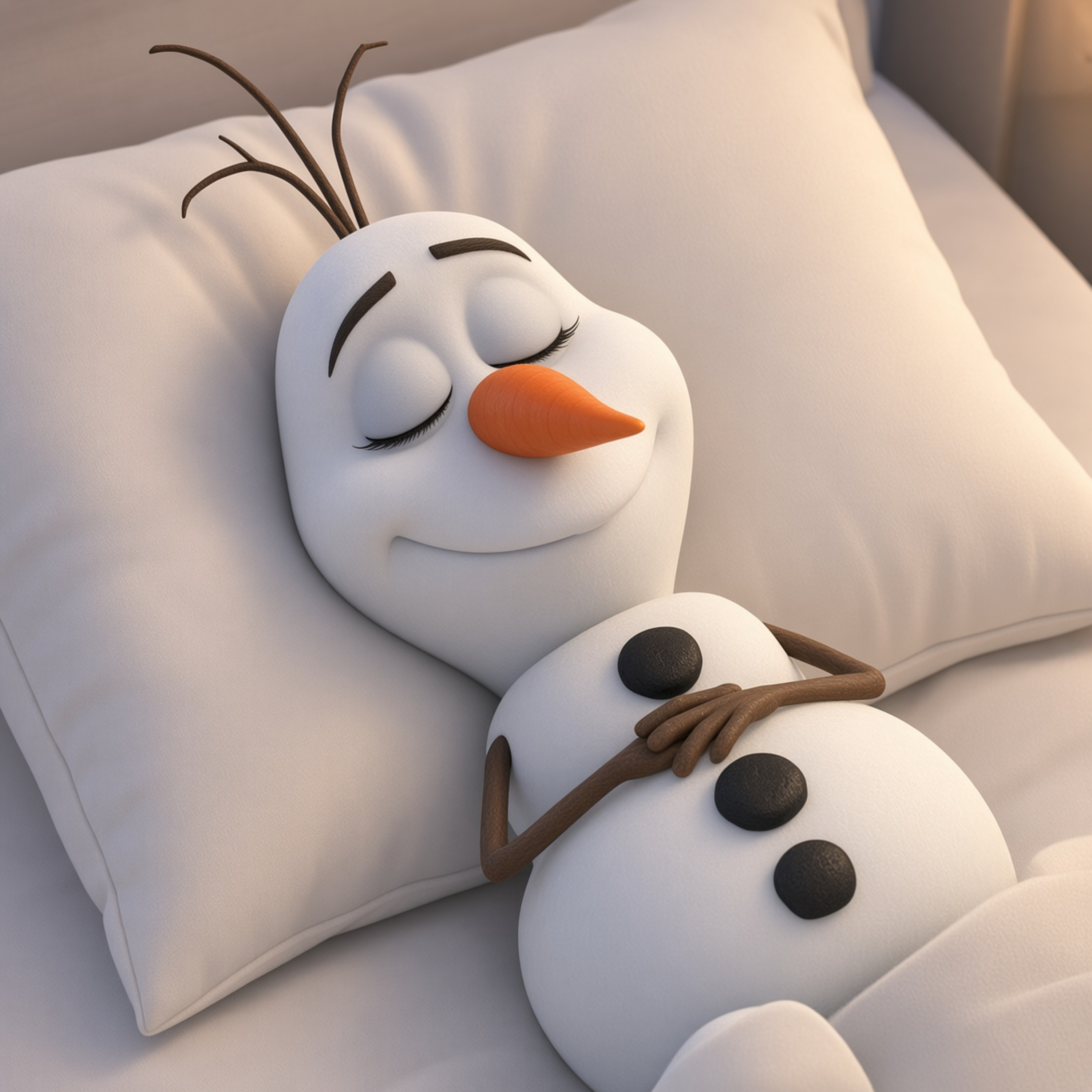 FROZEN Bedtime Story ❄️ Olaf and the First Warm Hug