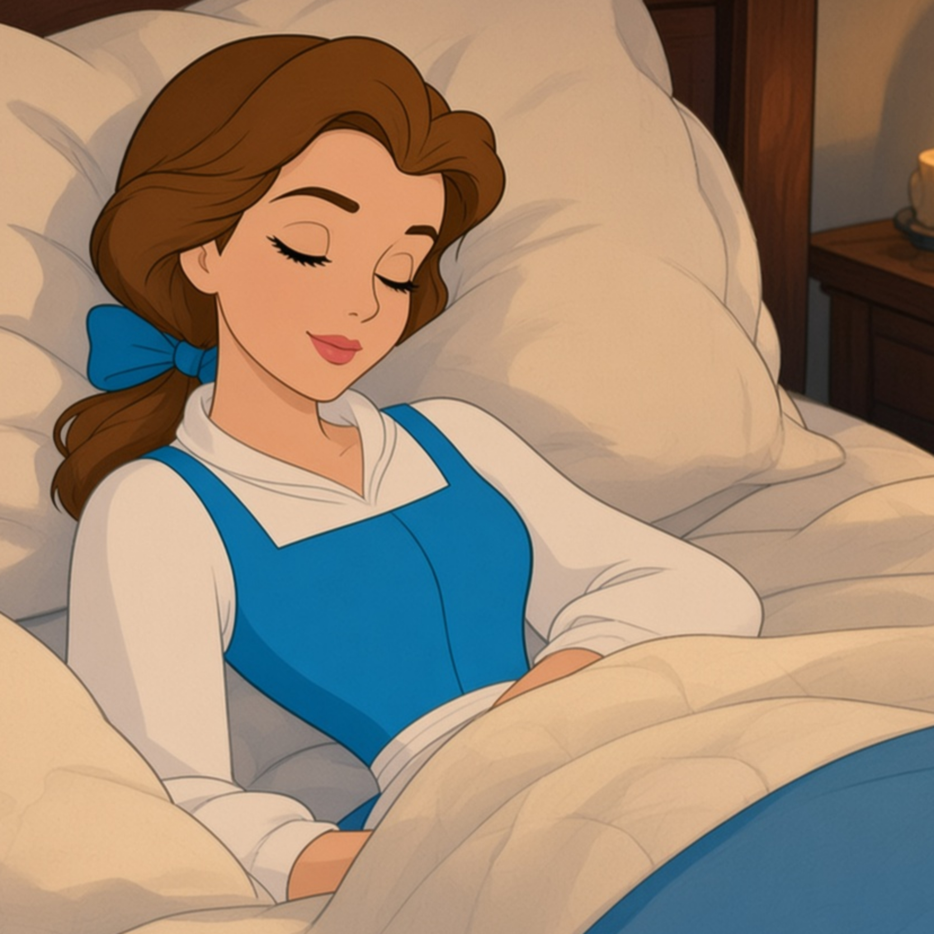 BEAUTY AND THE BEAST Bedtime Story 🌹 Belle and the Library of Starlight