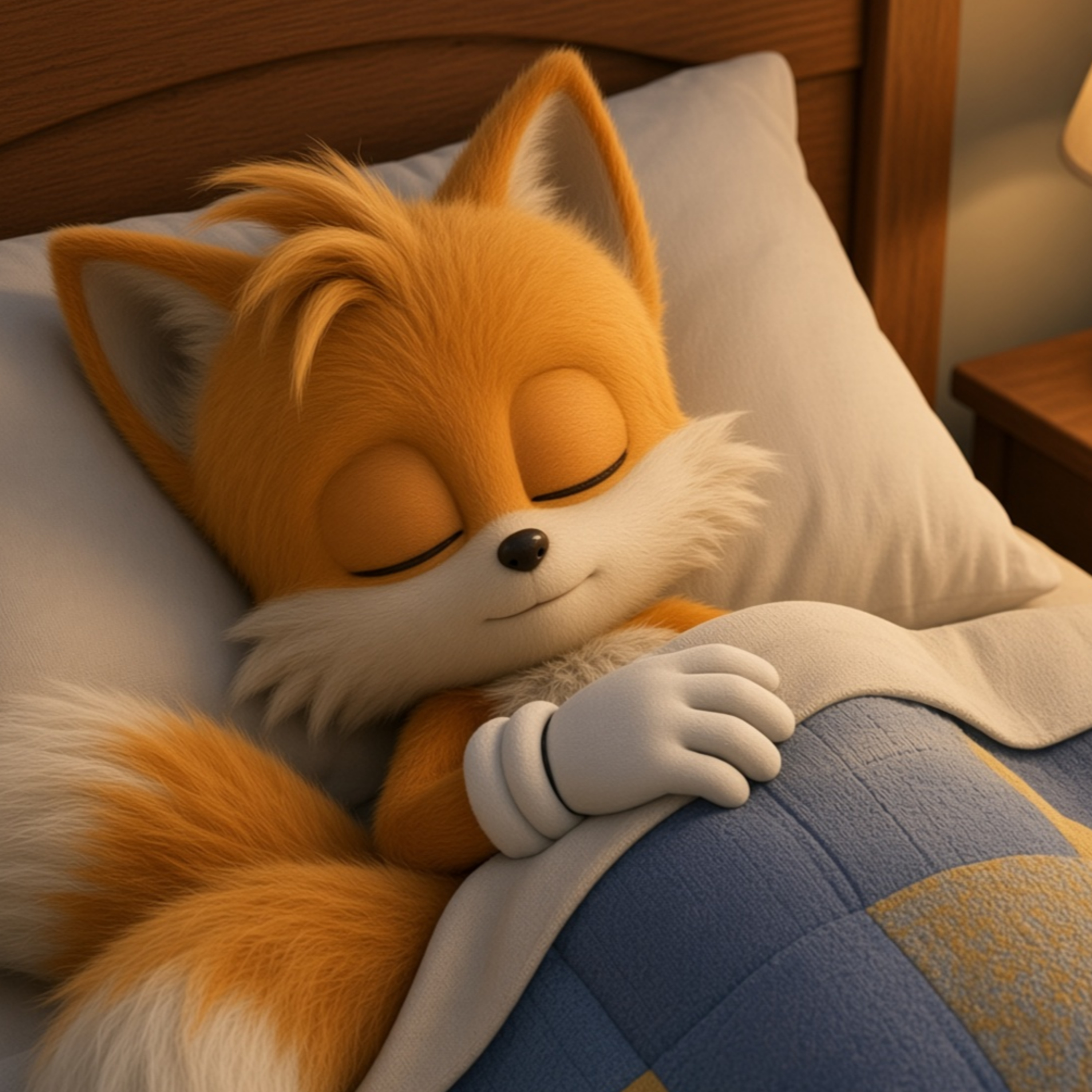 SONIC THE HEDGEHOG Bedtime Story 🌀 Tails and the Golden Wrench