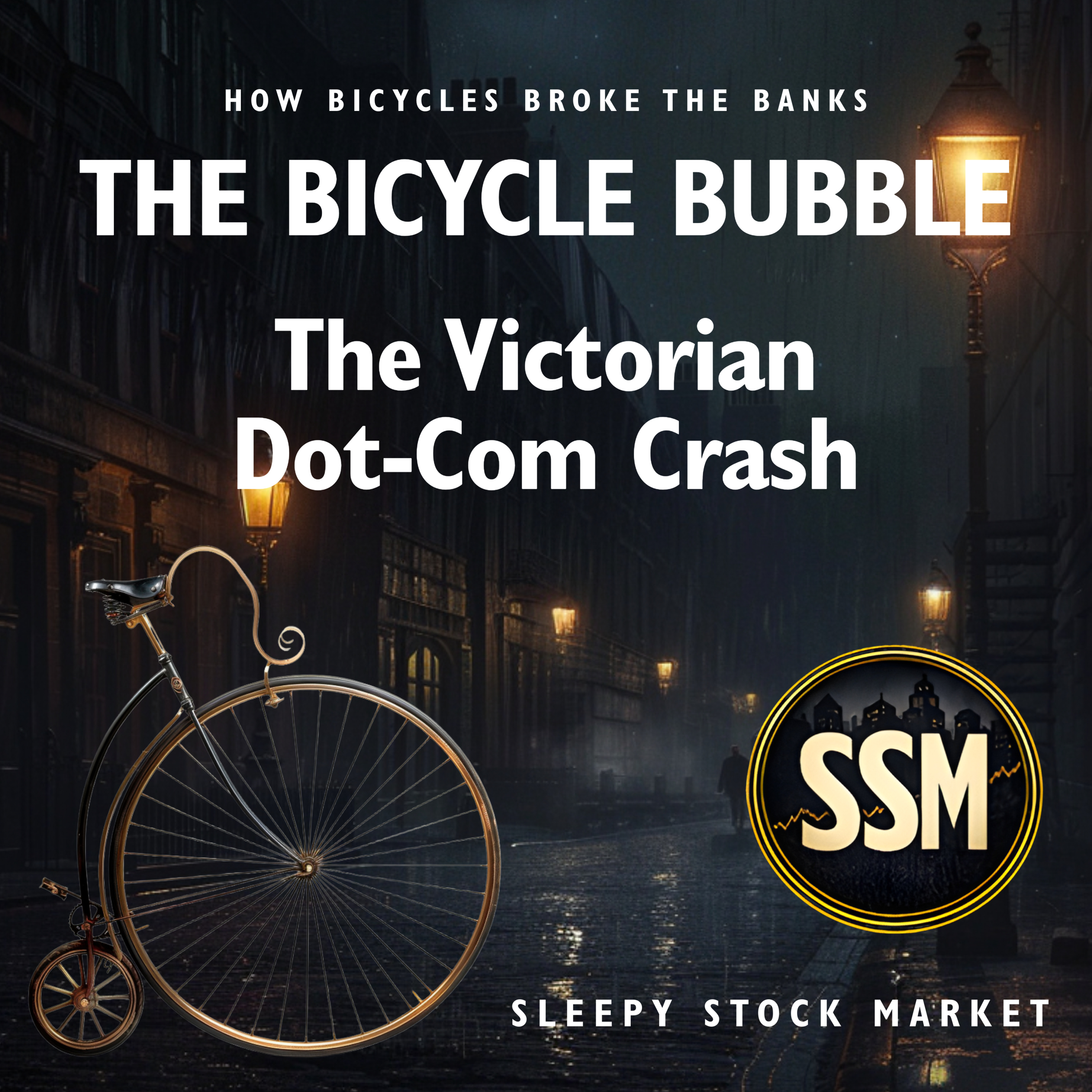The Bicycle Bubble: When Victorian Britain Lost Its Mind Over Bikes | Sleepy Stock Market episode artwork