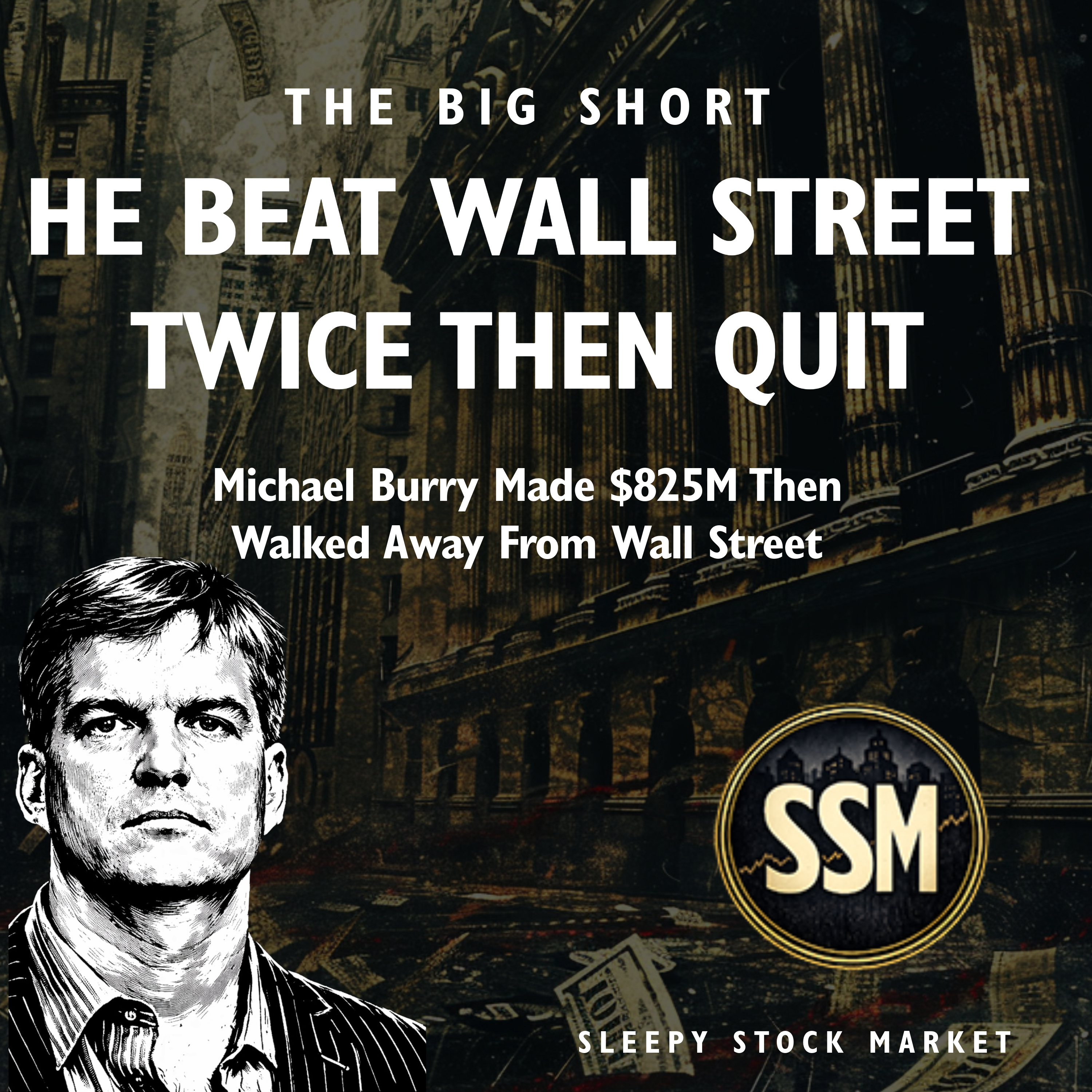 Michael Burry Made $825M Then Walked Away From Wall Street episode artwork