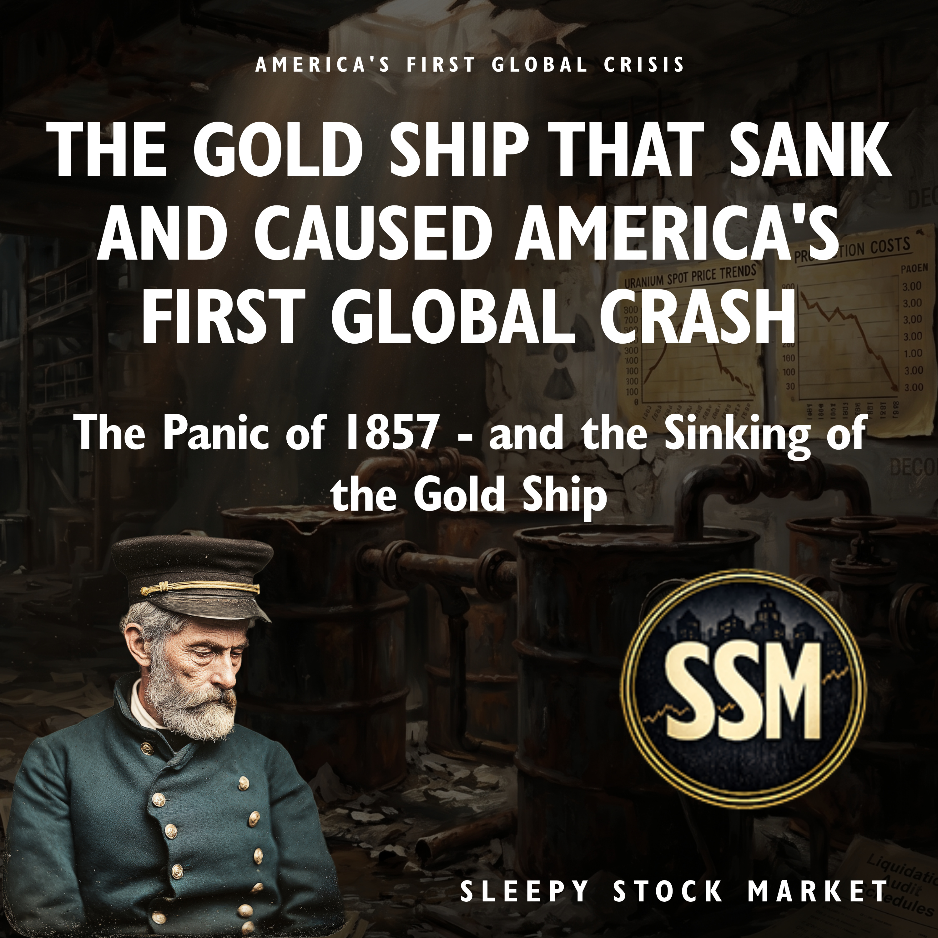 THE GOLD SHIP THAT SANK AND CAUSED AMERICA'S FIRST GLOBAL CRASH  episode artwork